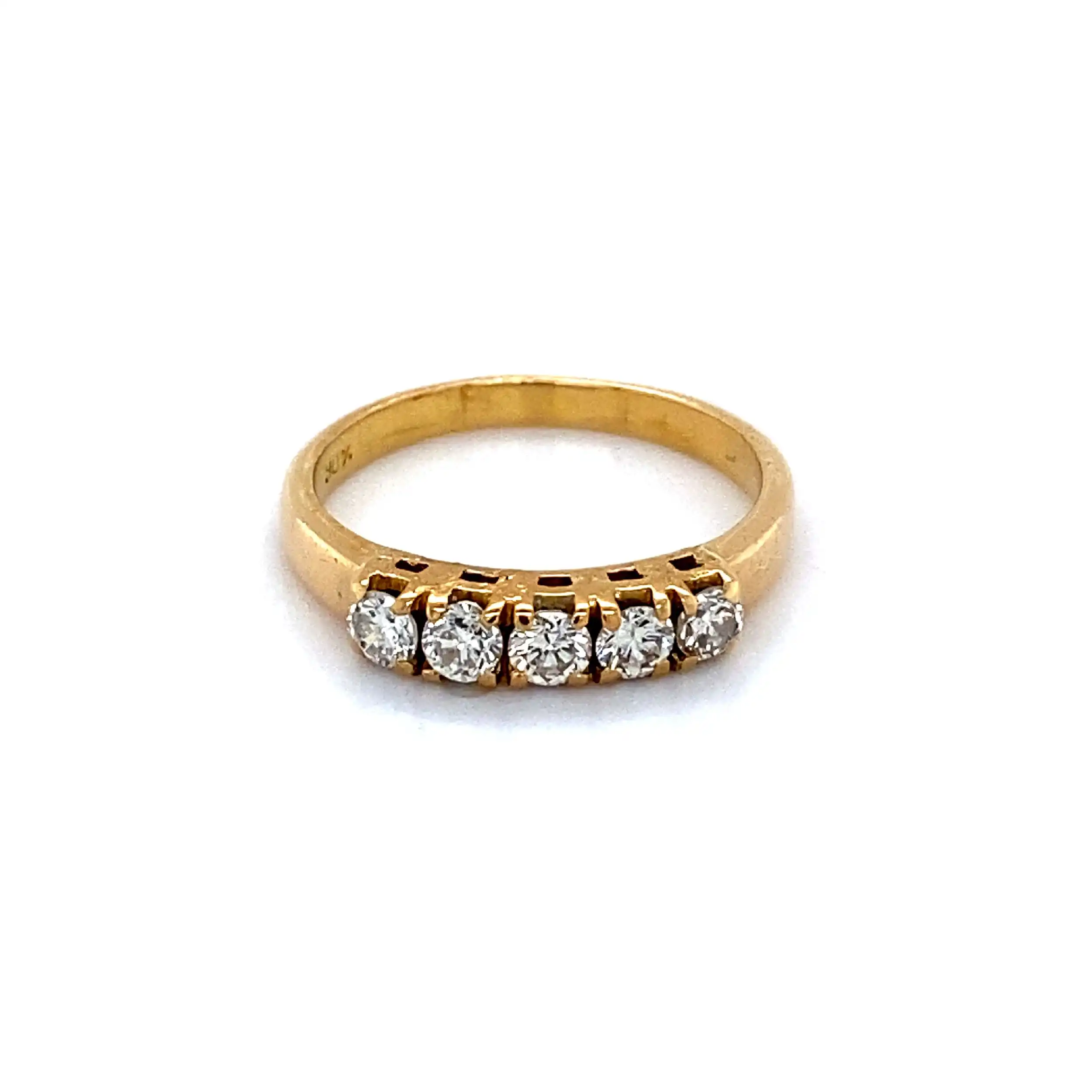 Ring Gelbgold mit Brillanten Ring Gelbgold mit Brillanten