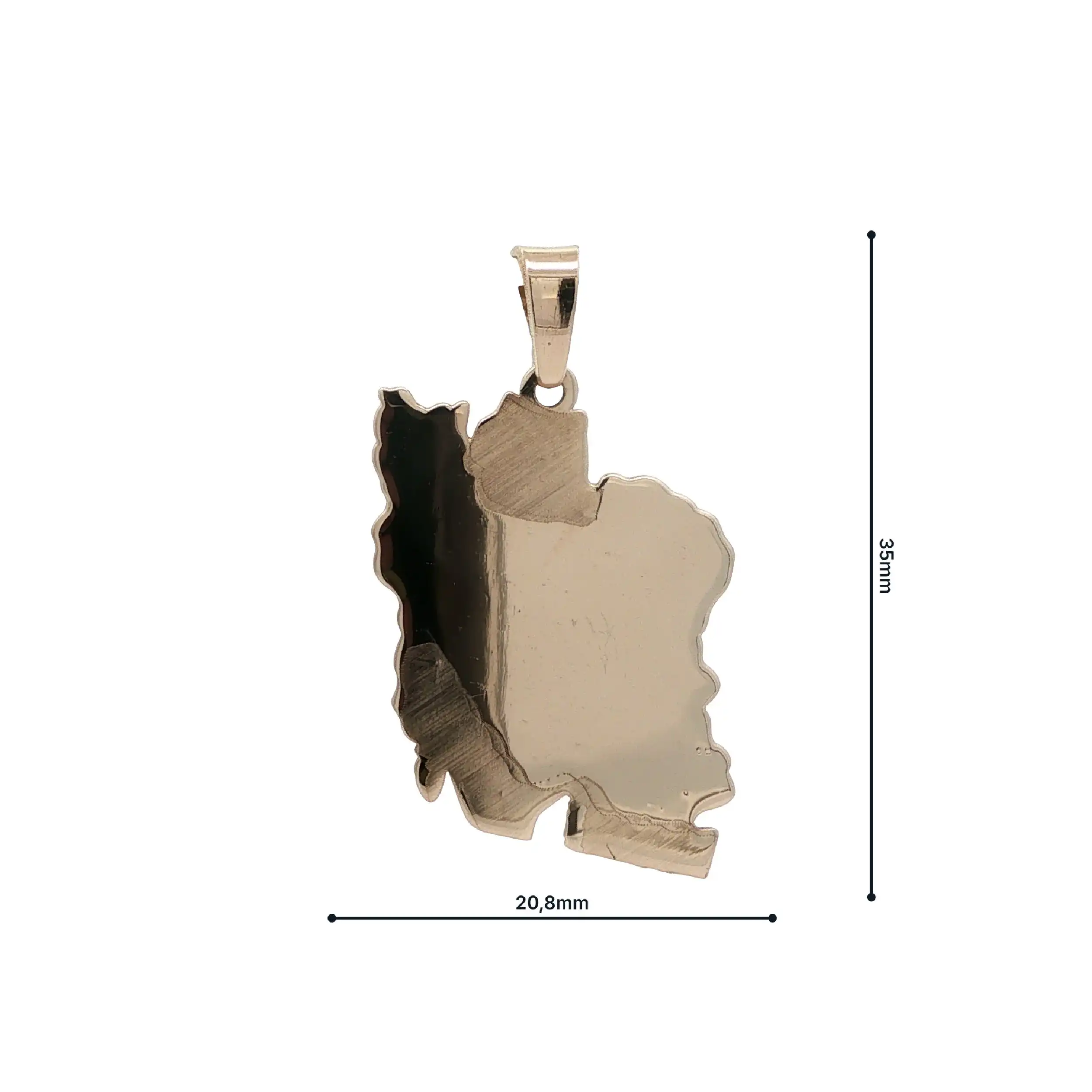 Anhänger Gelbgold "Iran"