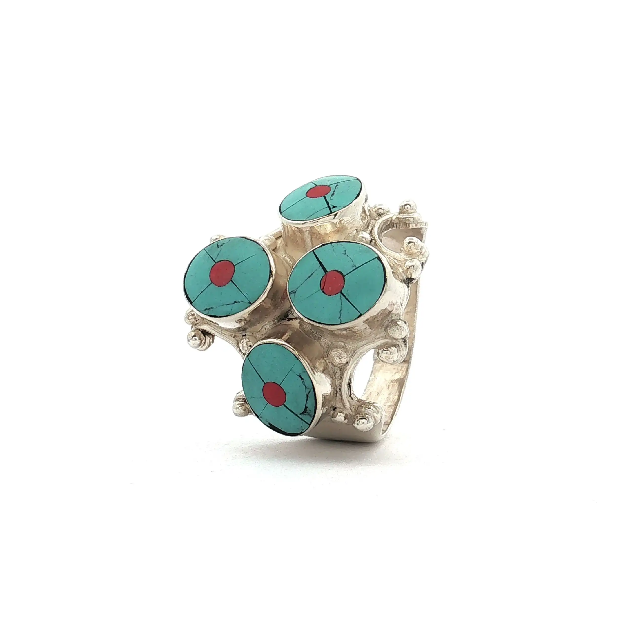 Ring Silber mit Türkis