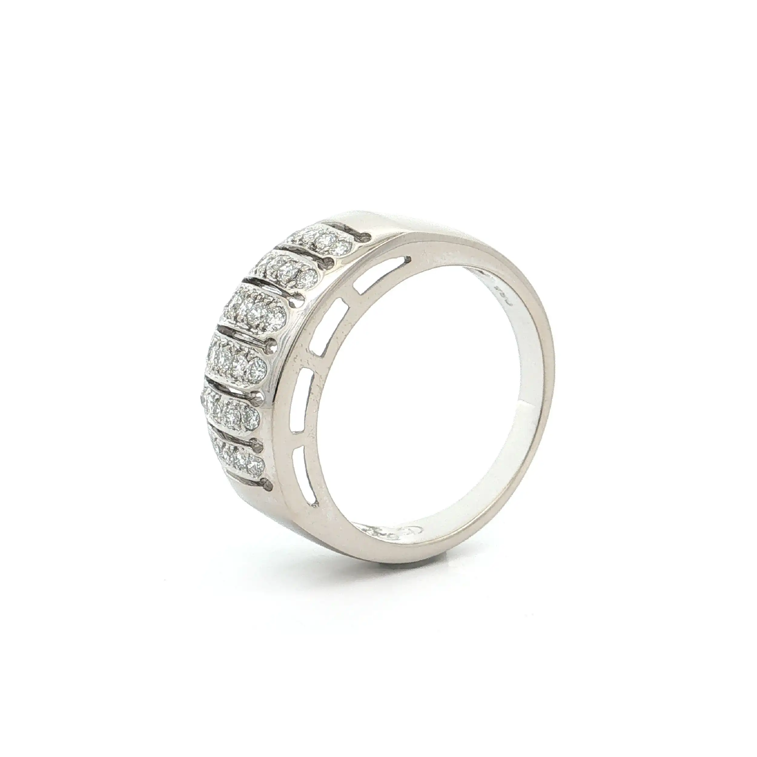 Ring Weißgold mit Brillanten