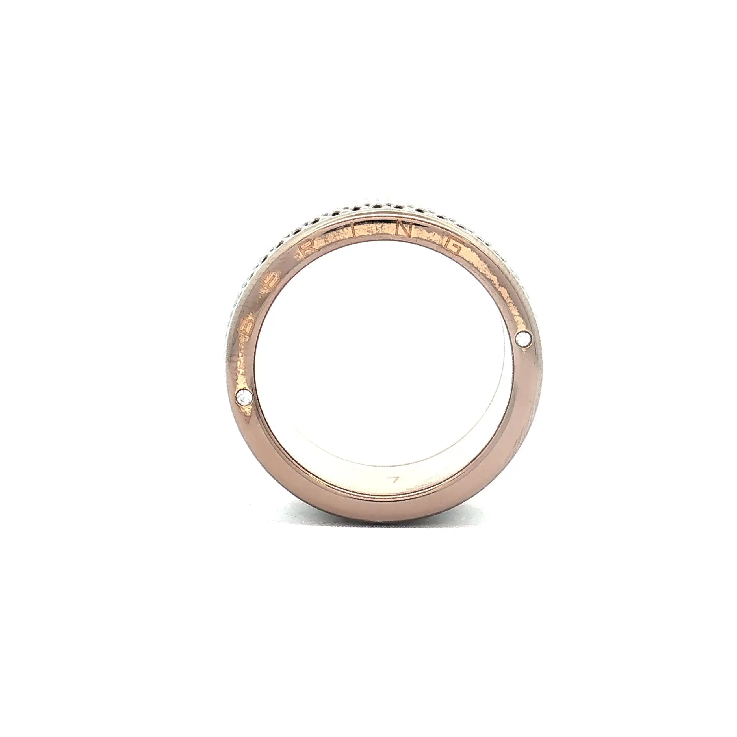 Bering Ring vergoldet mit Zirkonia Bering Ring vergoldet mit Zirkonia