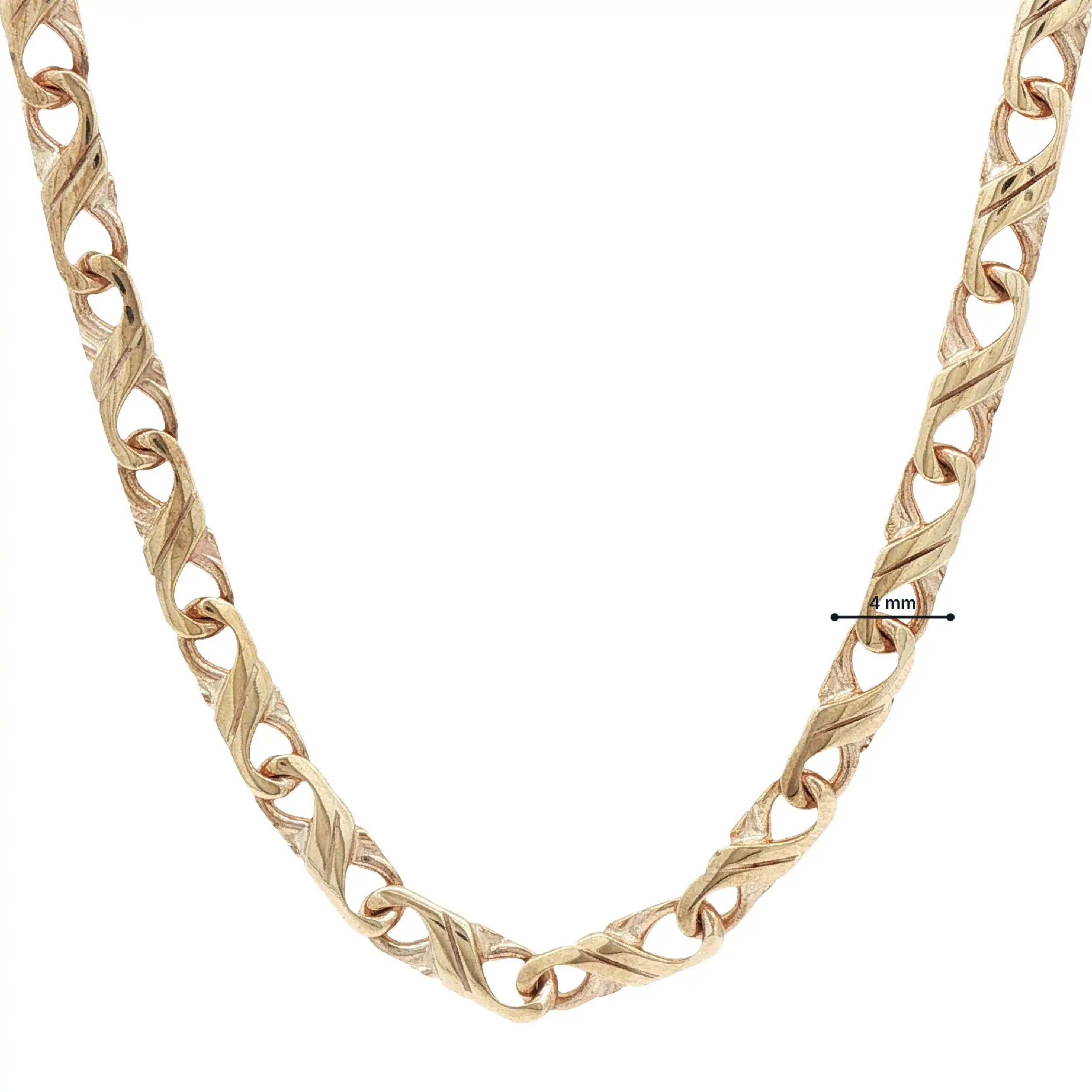 Fantasiekette Gelbgold