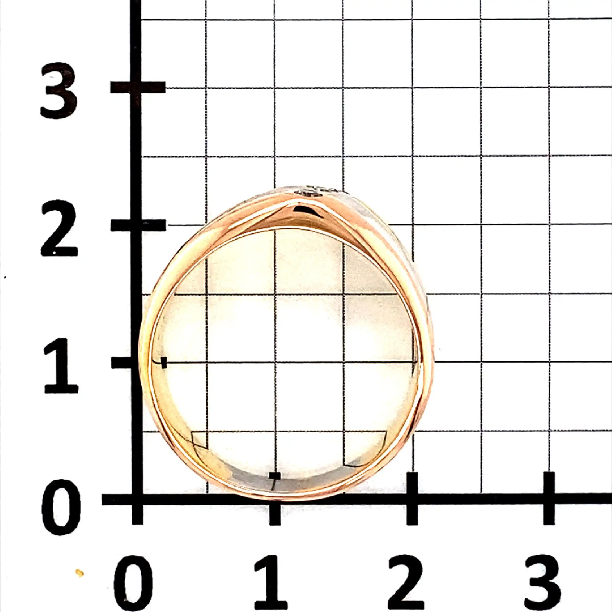 Ring Tricolor mit Brillanten Ring Tricolor mit Brillanten