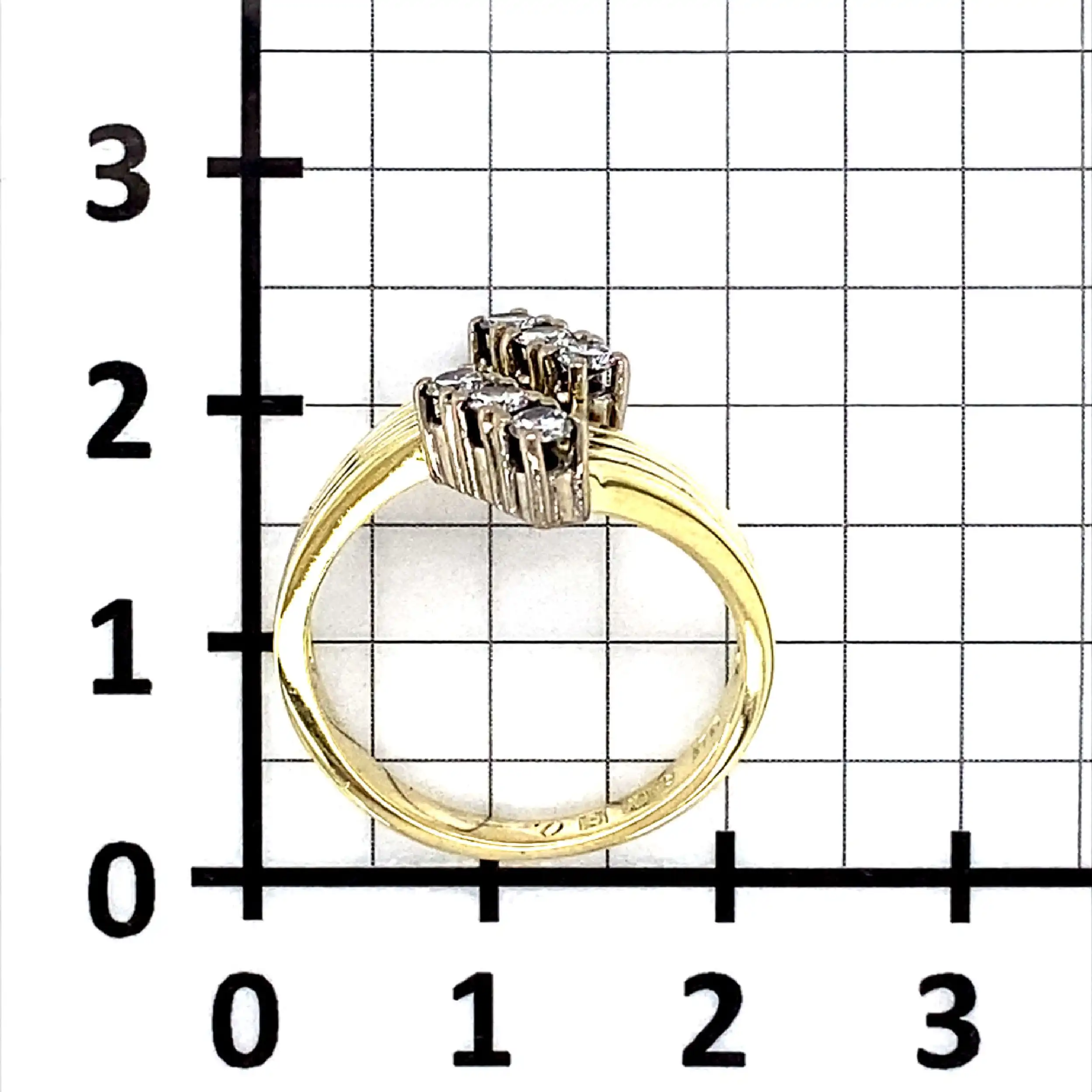 Ring Bicolor mit Brillanten Ring Bicolor mit Brillanten
