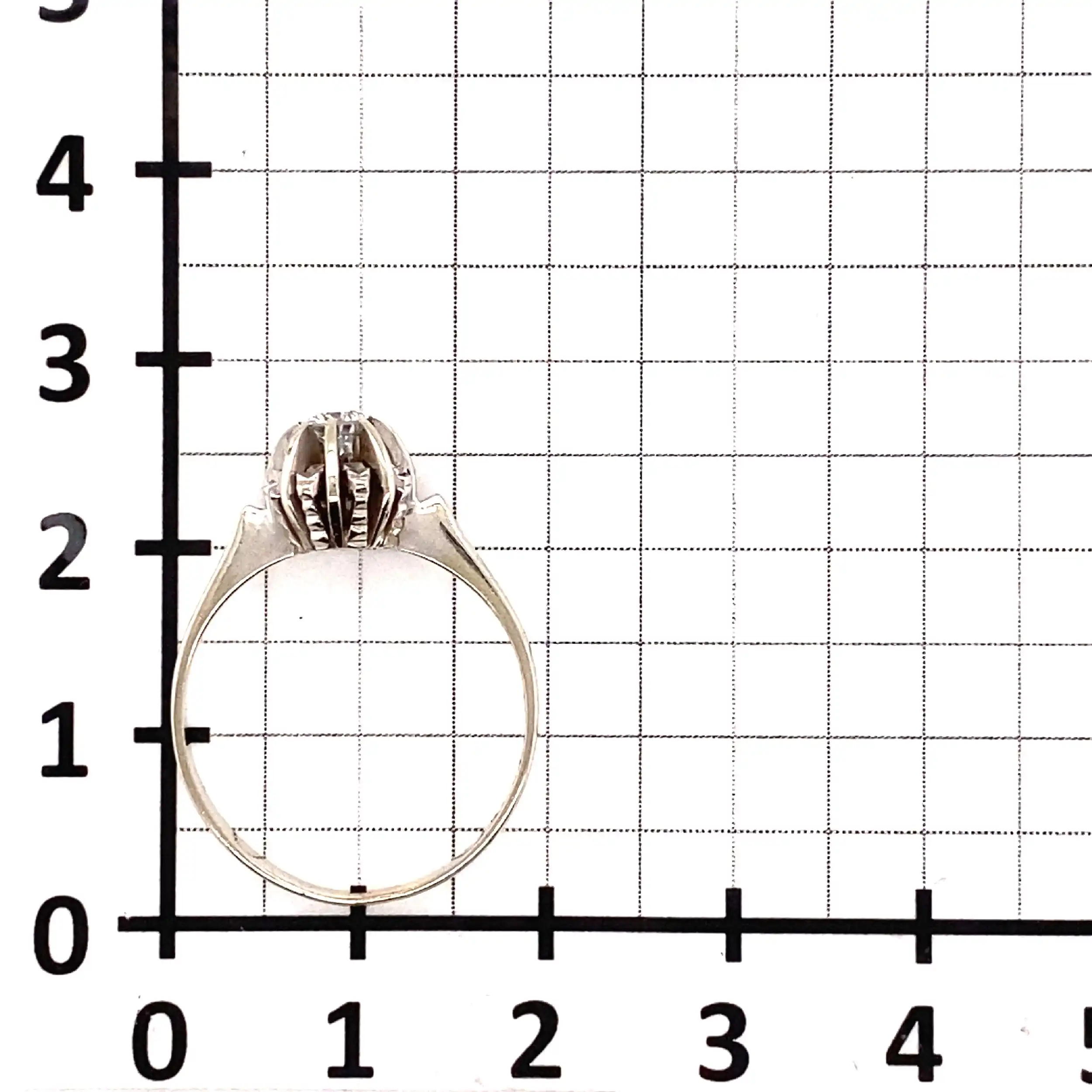 Ring Weißgold mit Solitär Brillant Ring Weißgold mit Solitär Brillant