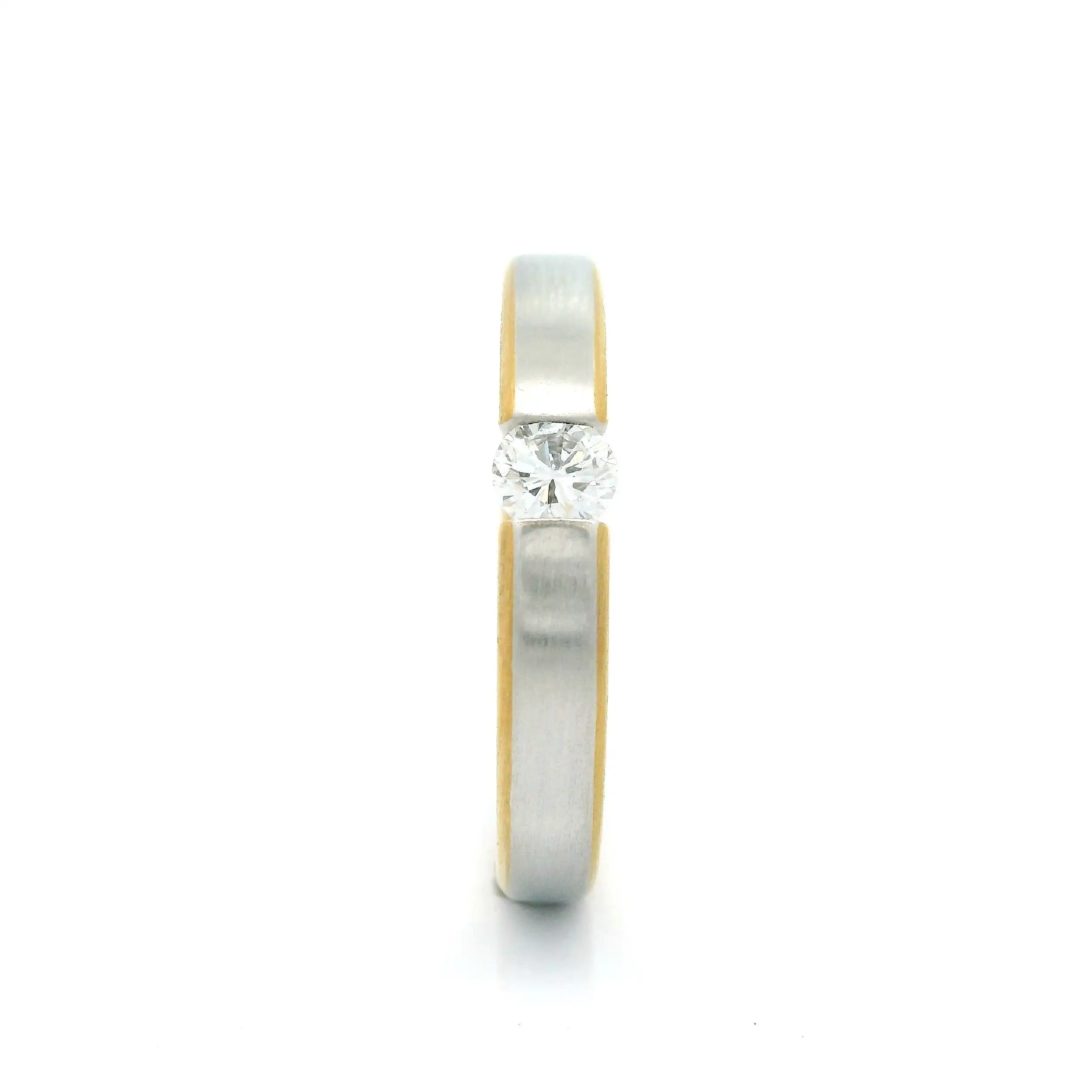 Ring Bicolor mit Brillant Niessing Ring Bicolor mit Brillant Niessing