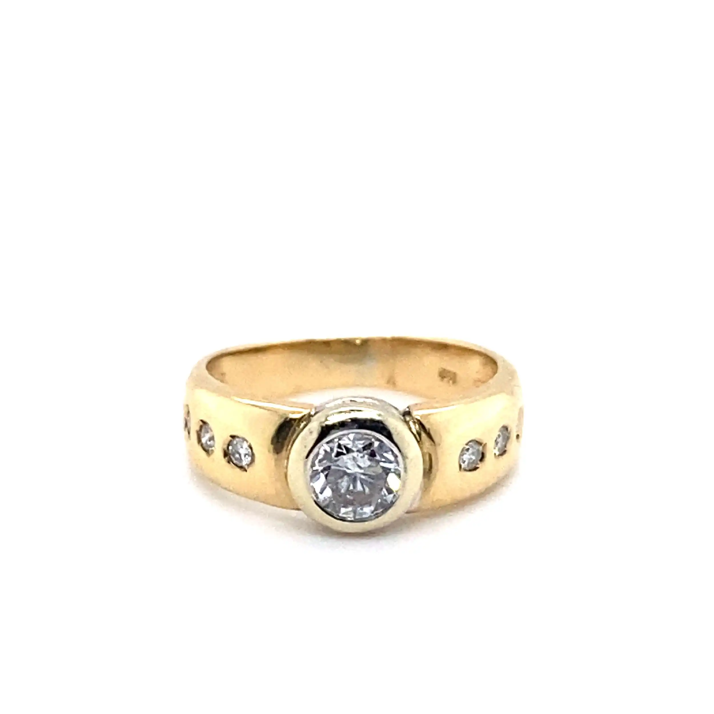 Ring Bicolor mit Brillanten Ring Bicolor mit Brillanten