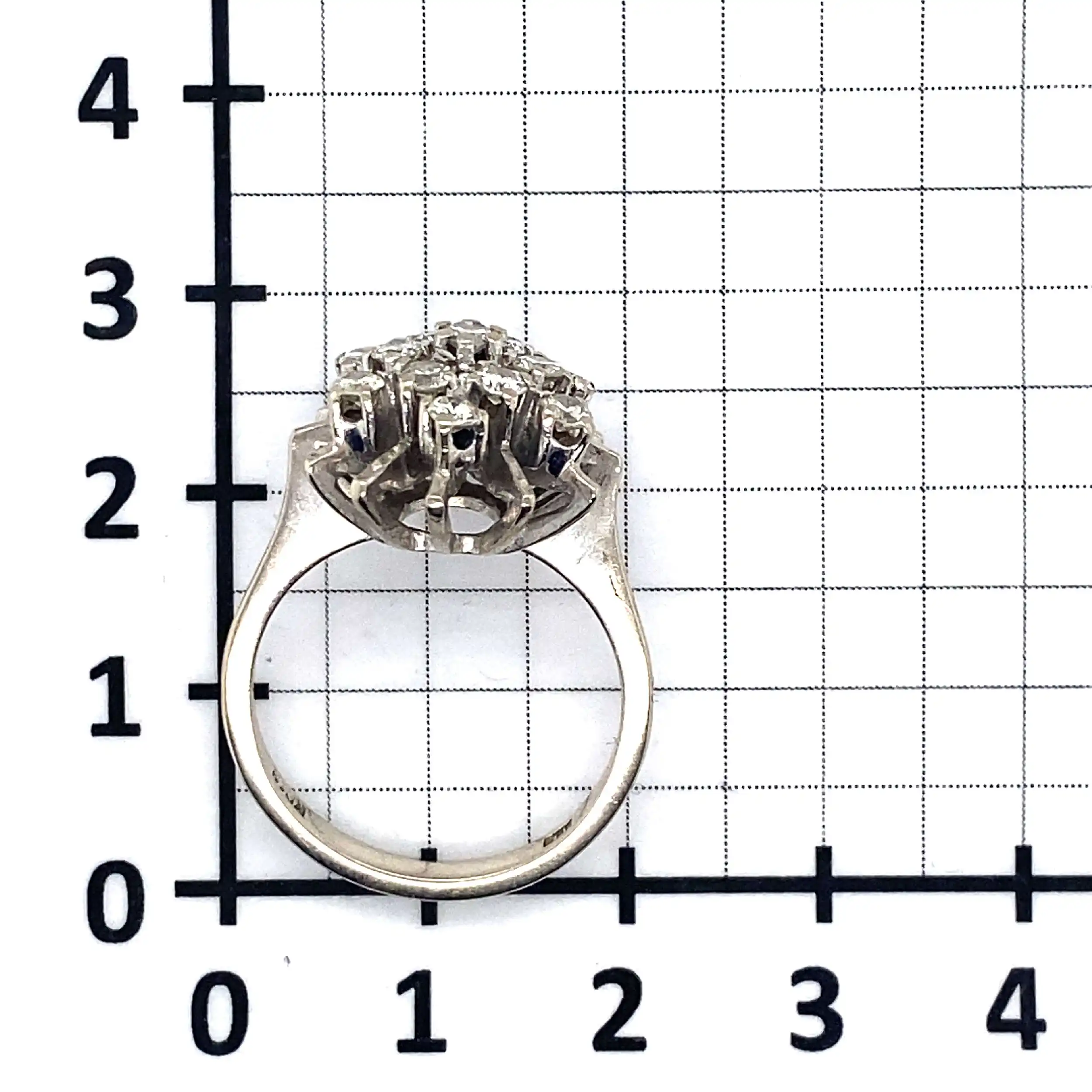 Ring Weißgold mit Brillanten Ring Weißgold mit Brillanten