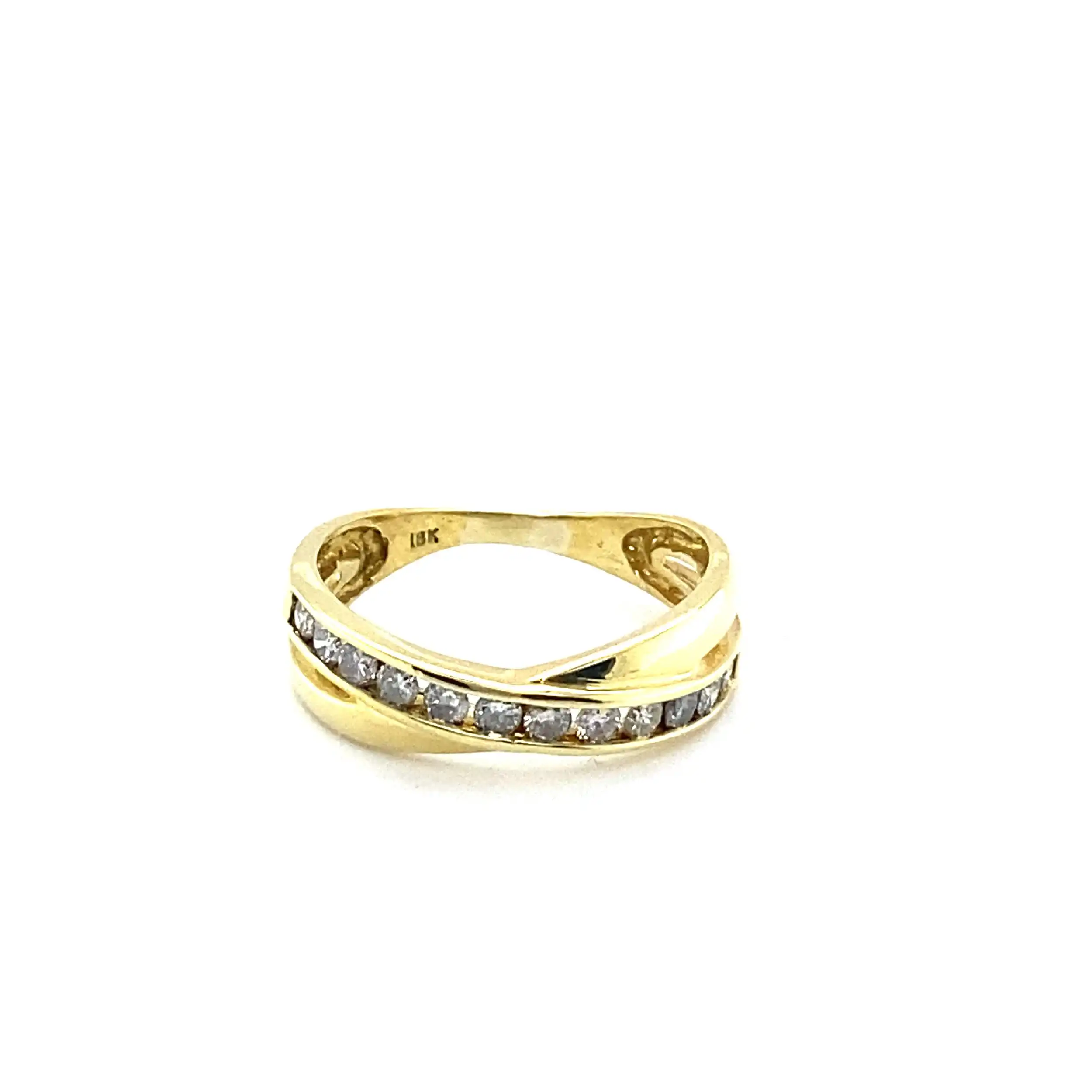 Ring Gelbgold mit Brillanten Ring Gelbgold mit Brillanten