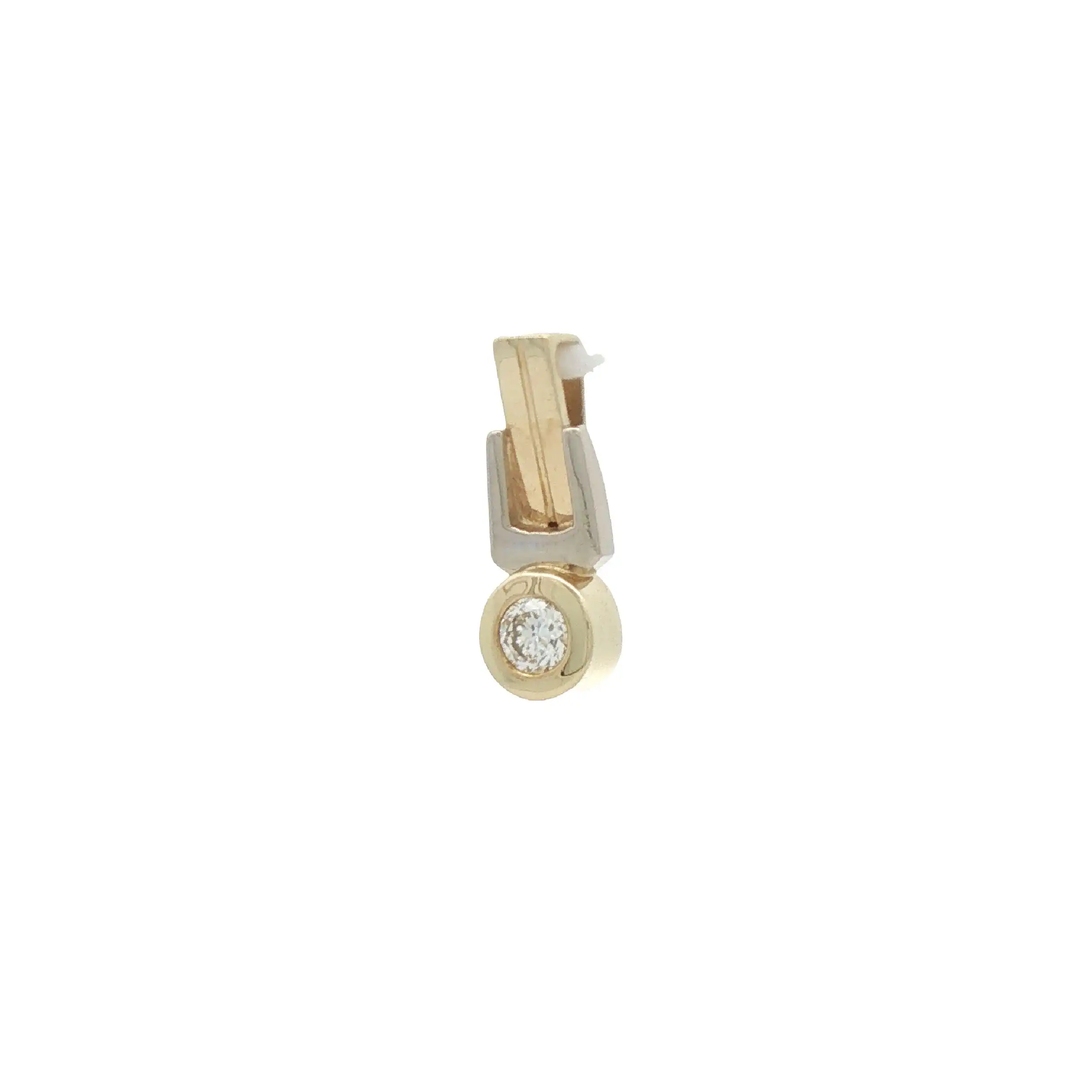 Anhänger Gelbgold mit Brillant Anhänger Gelbgold mit Brillant