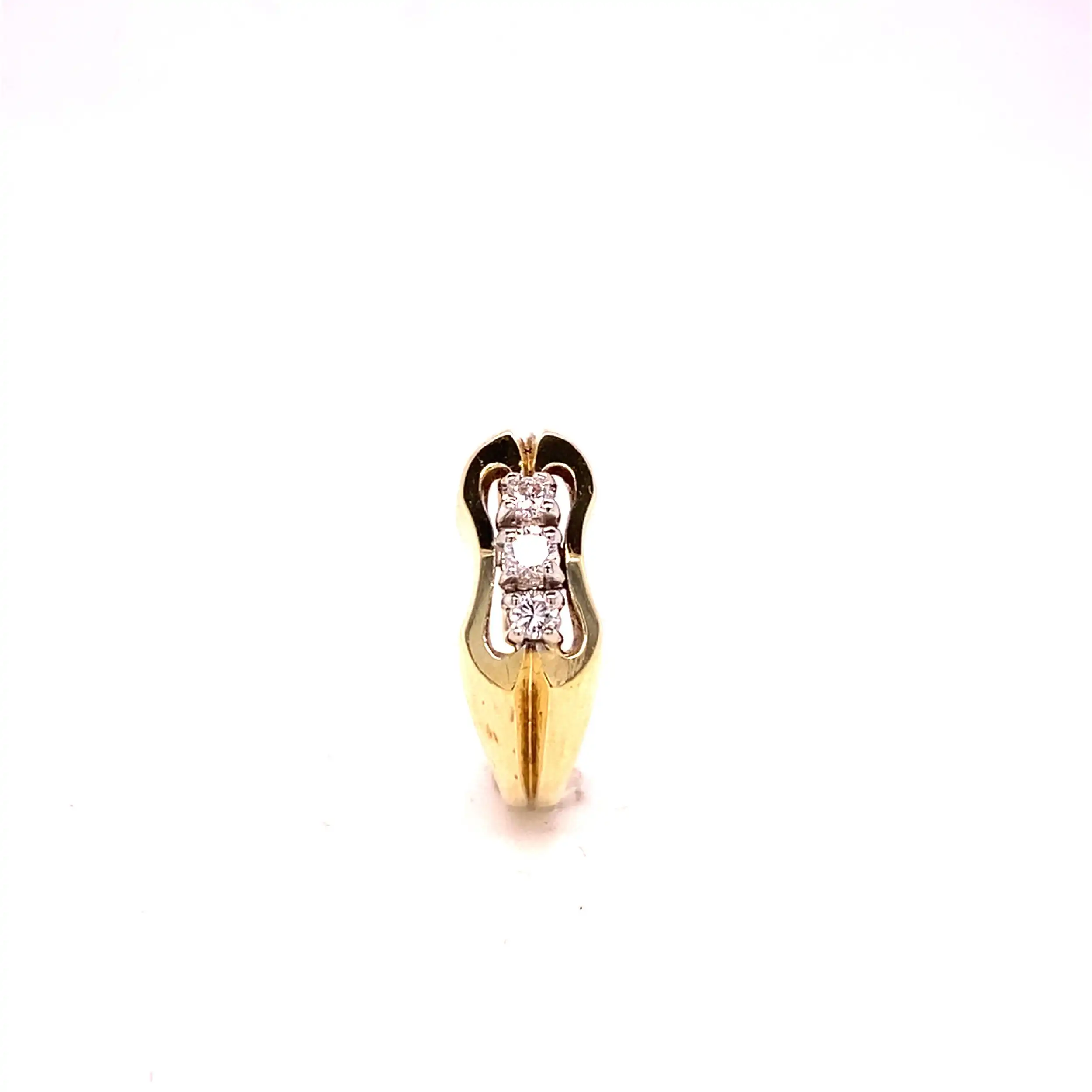 Ring Bicolor mit Brillanten Ring Bicolor mit Brillanten
