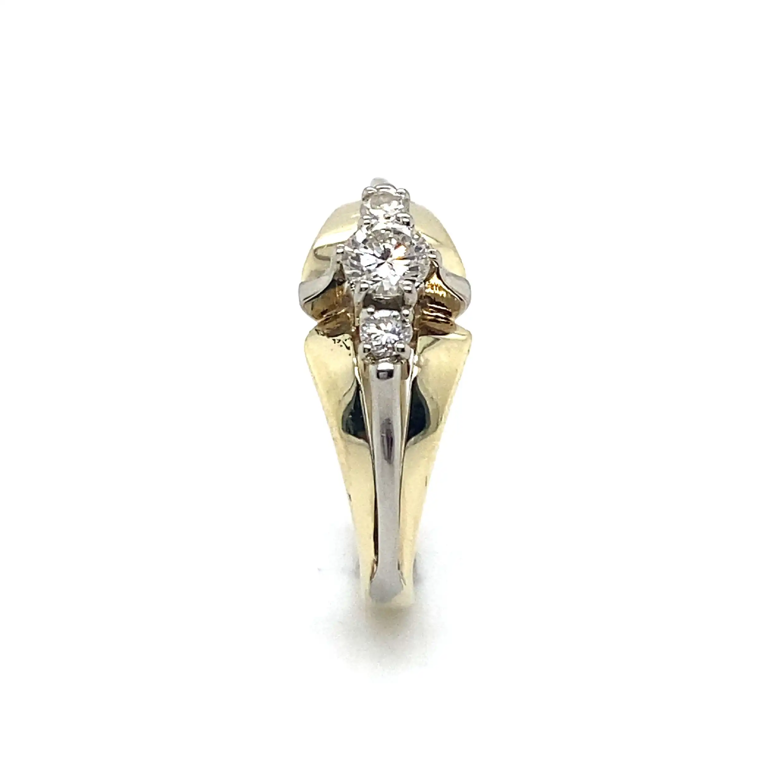 Ring Gelbgold mit Brillanten Ring Gelbgold mit Brillanten