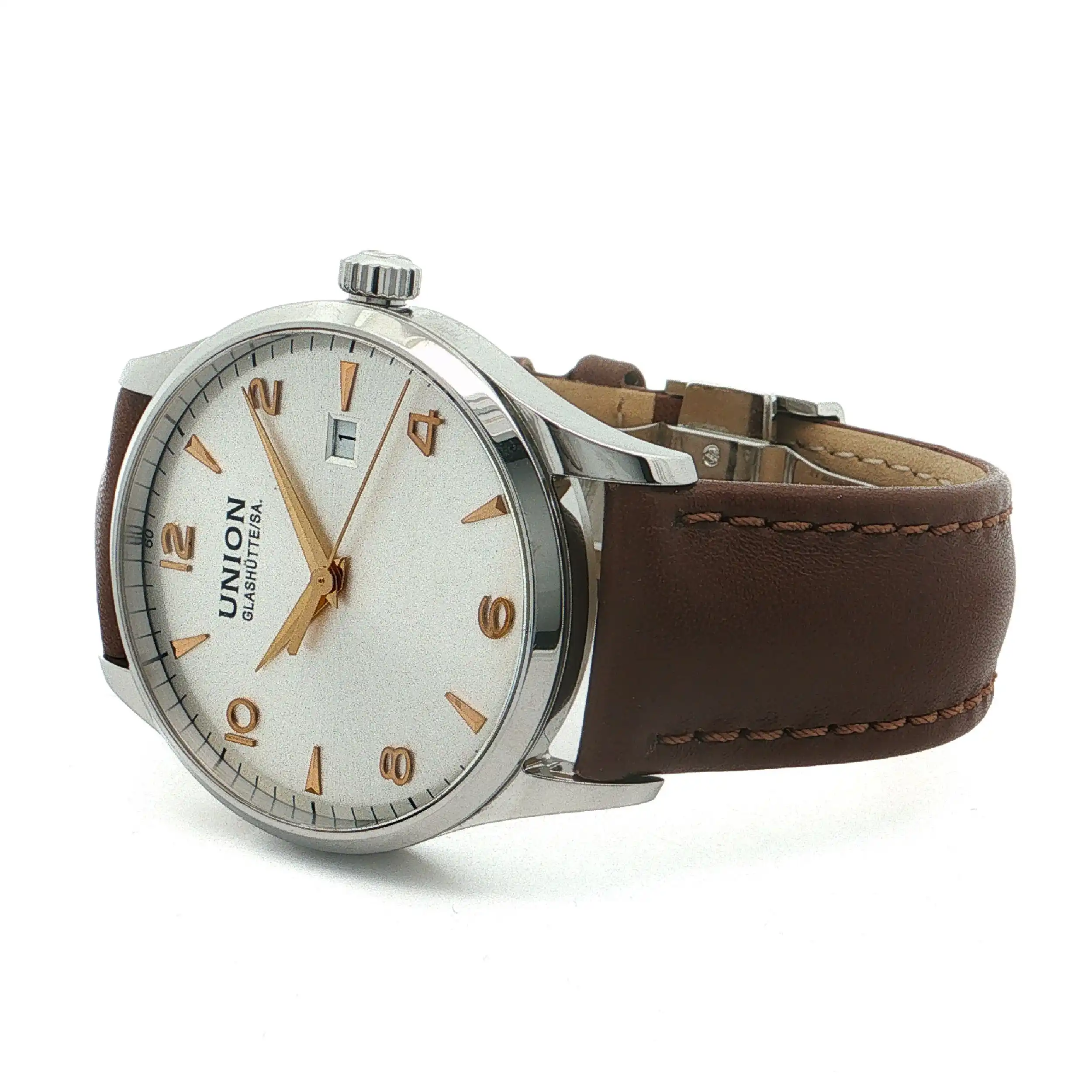 Herrenuhr Union Glashütte Noramis 40mm Automatik Full Set Ref: D005.407A