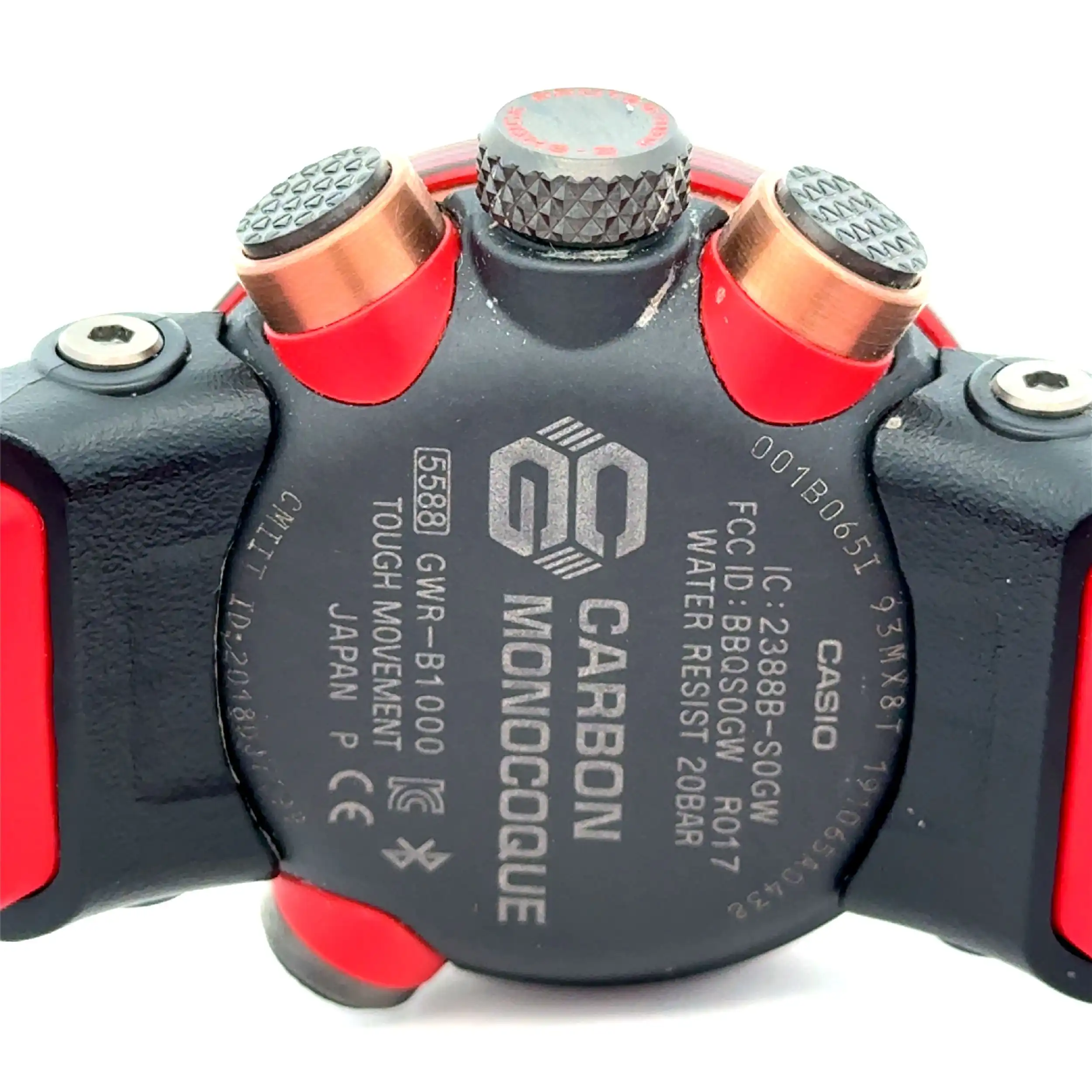 Herrenuhr Casio Carbon-Monocoque