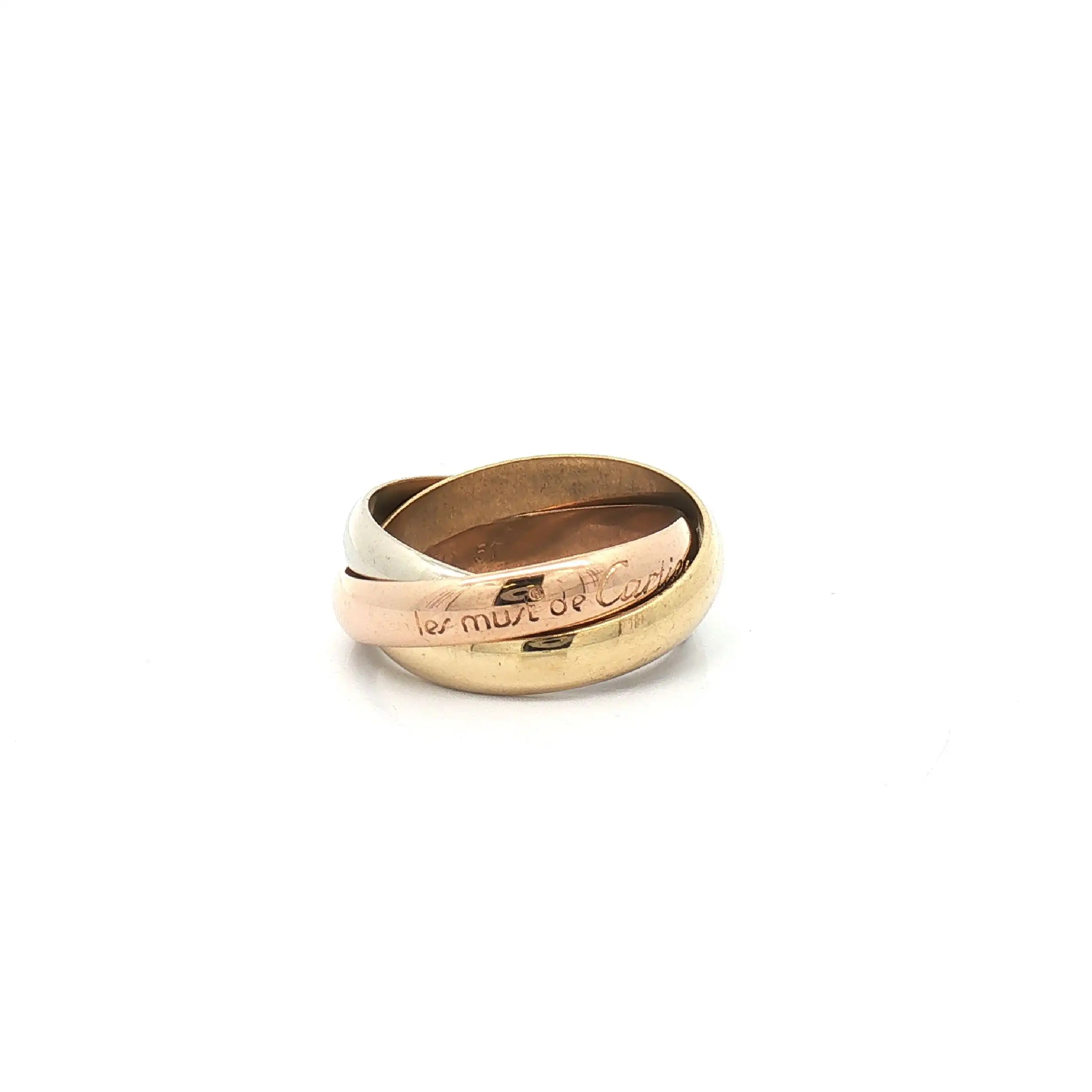 Cartier Tricolor Rollring