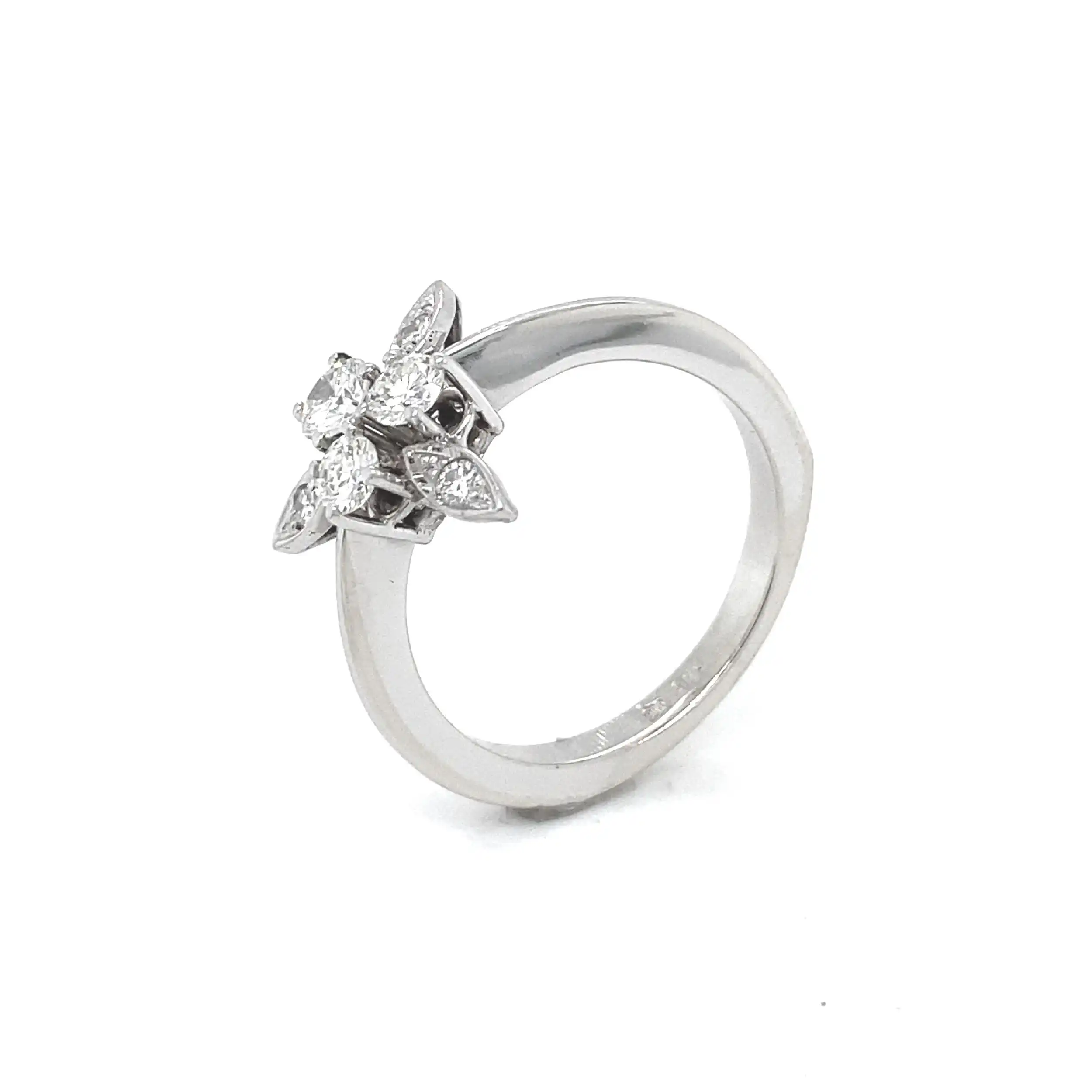 Ring Weißgold mit Brillanten