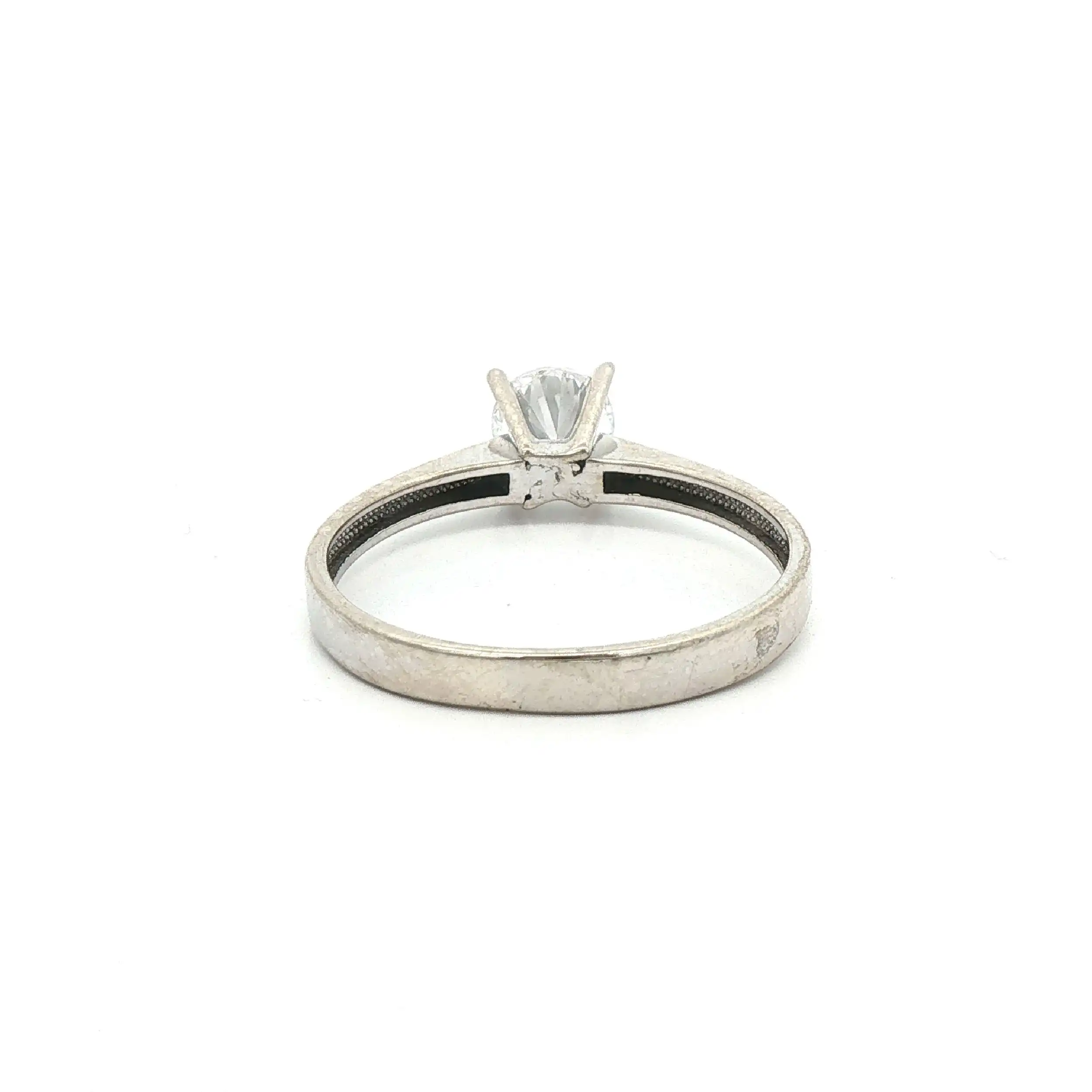 Ring Weißgold mit Zirkonia