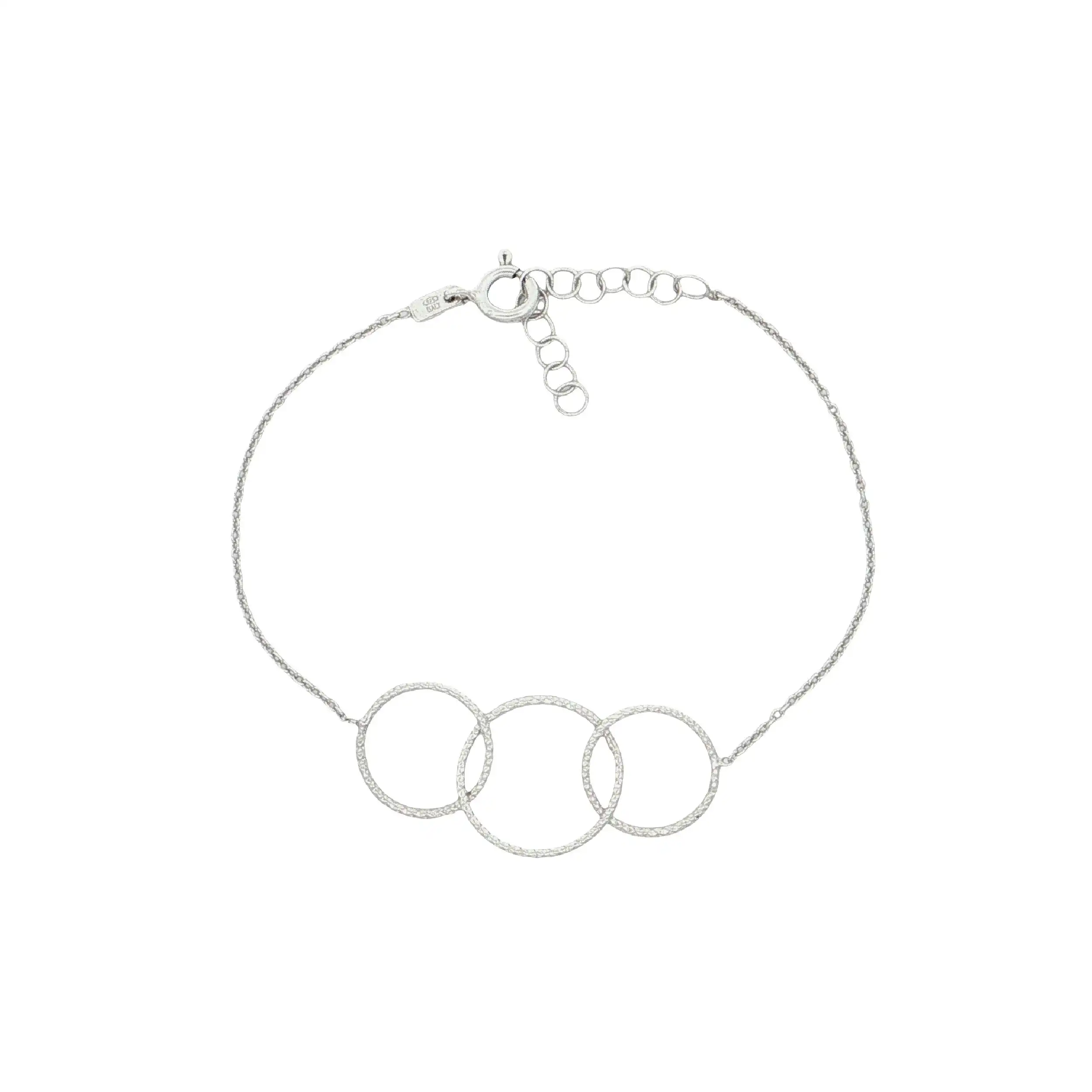 Armband Silber mit Kreisen