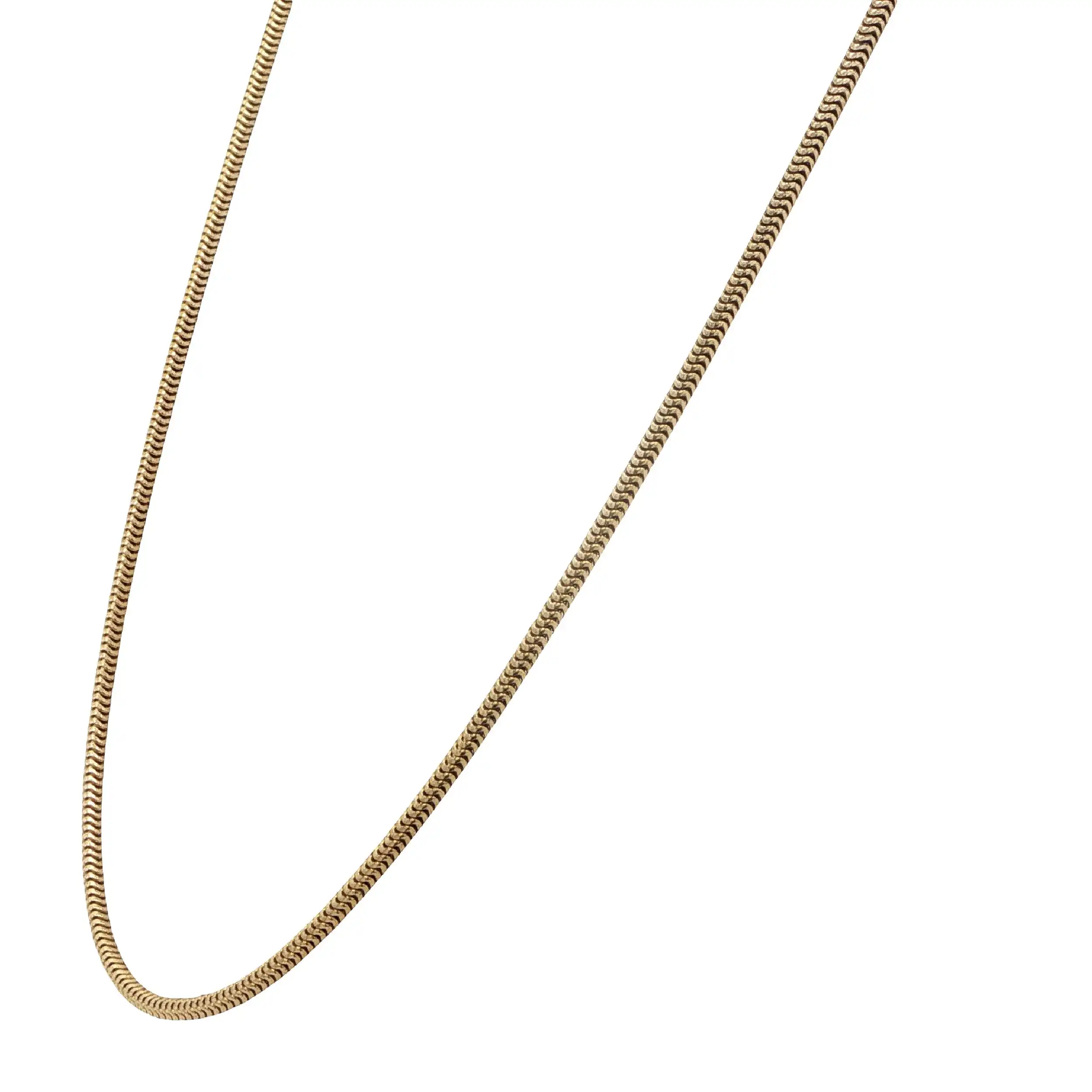 Schlangenkette Gelbgold
