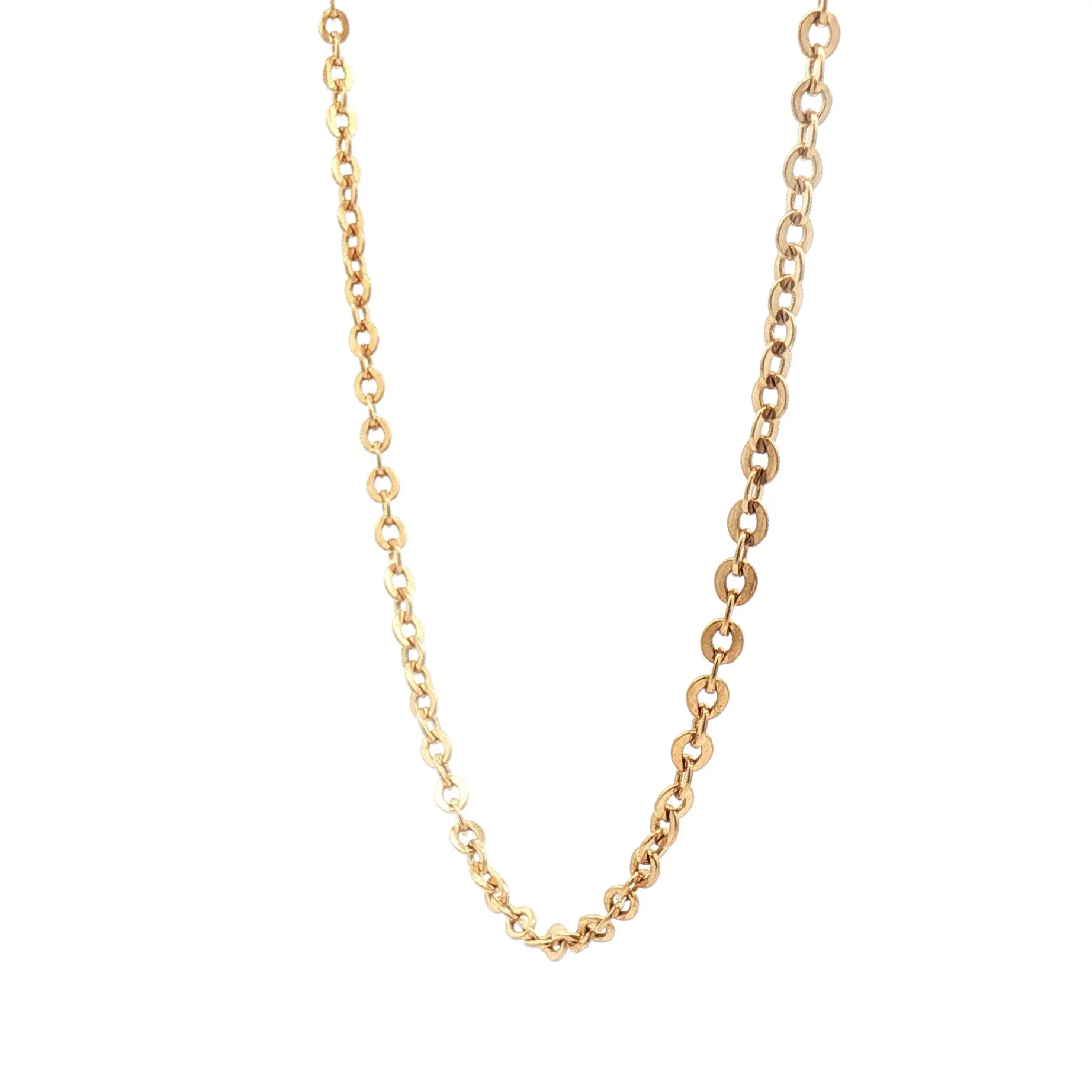 Rundankerkette Gelbgold