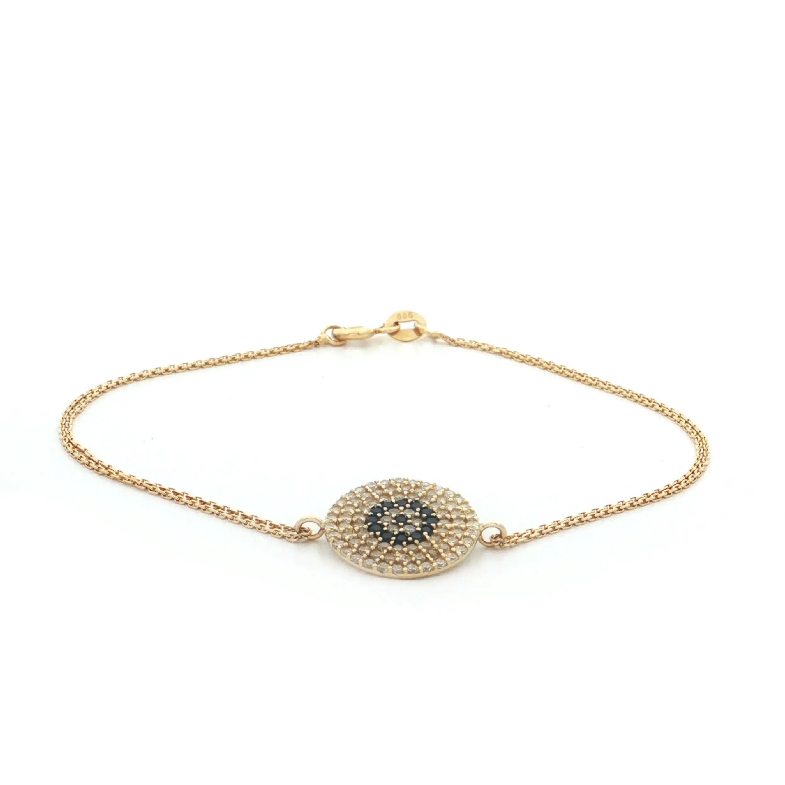 Armband Gelbgold mit Zirkonia Armband Gelbgold mit Zirkonia