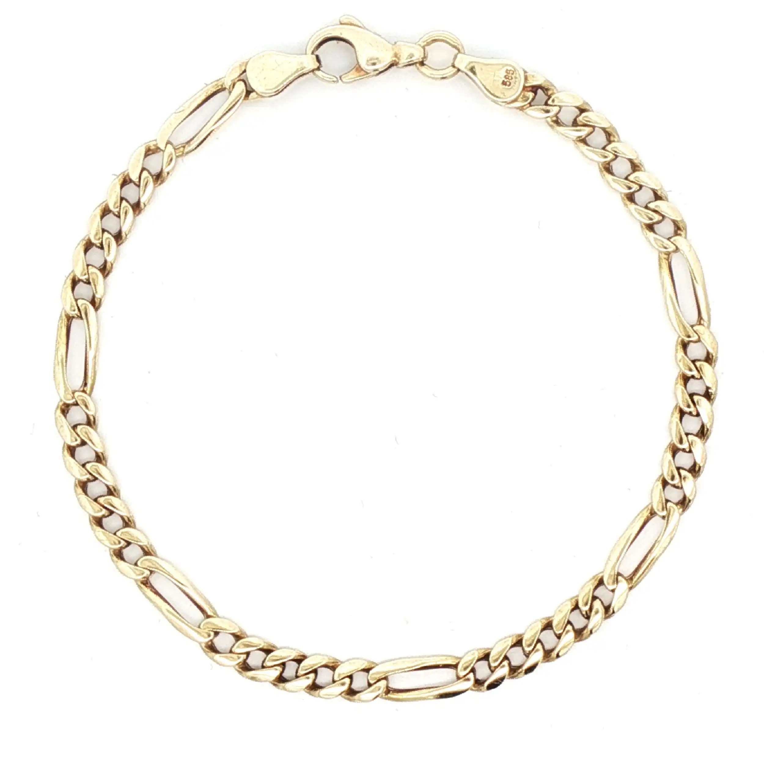 Figaroarmband Gelbgold
