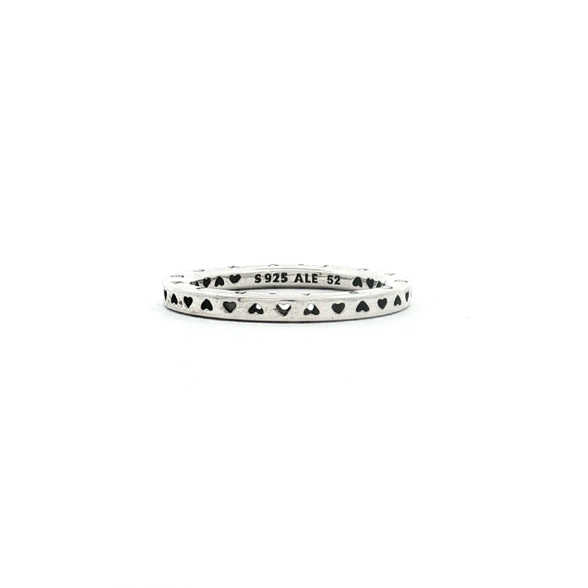 Ring Silber Pandora Herzen