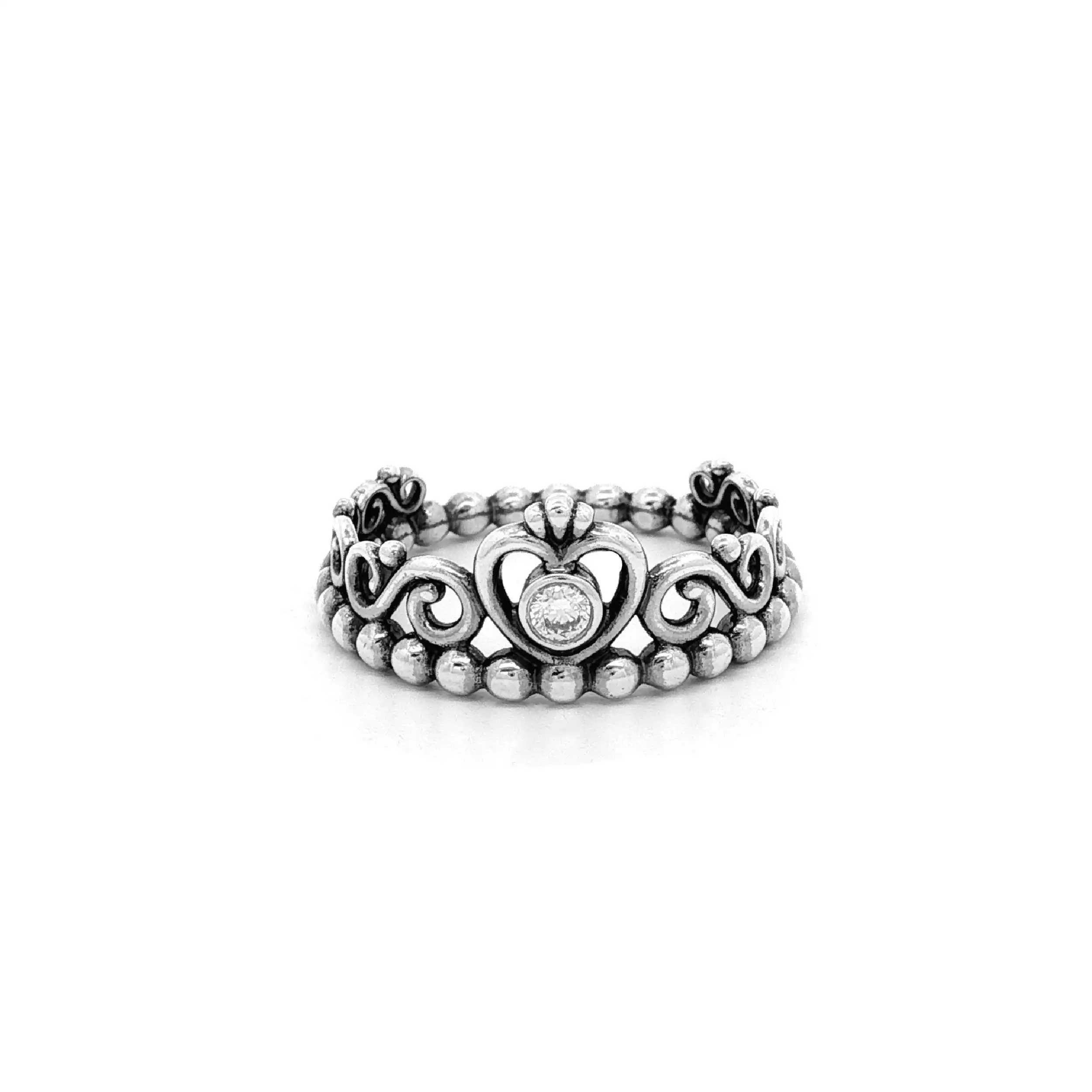 Ring Silber "Diadem" mit Zirkonia von Pandora