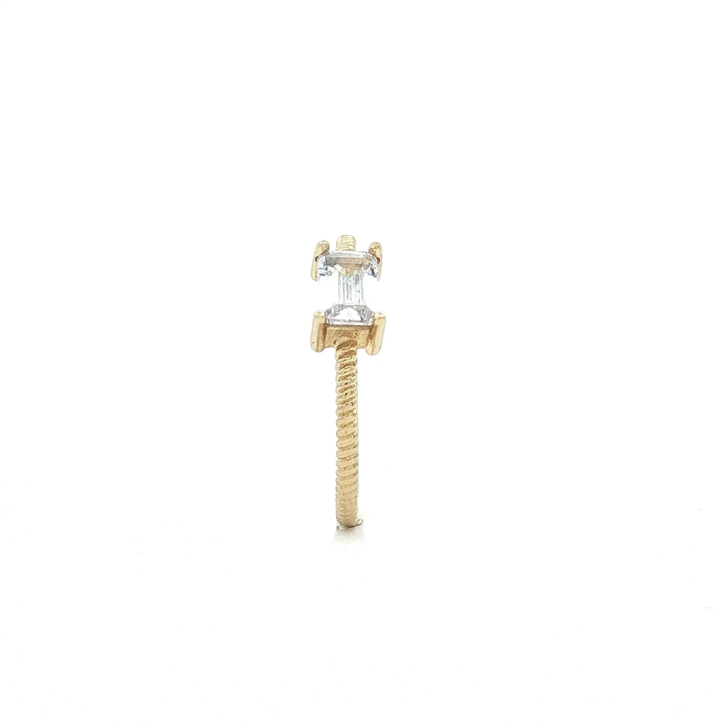 Ring Gelbgold mit Zirkonia