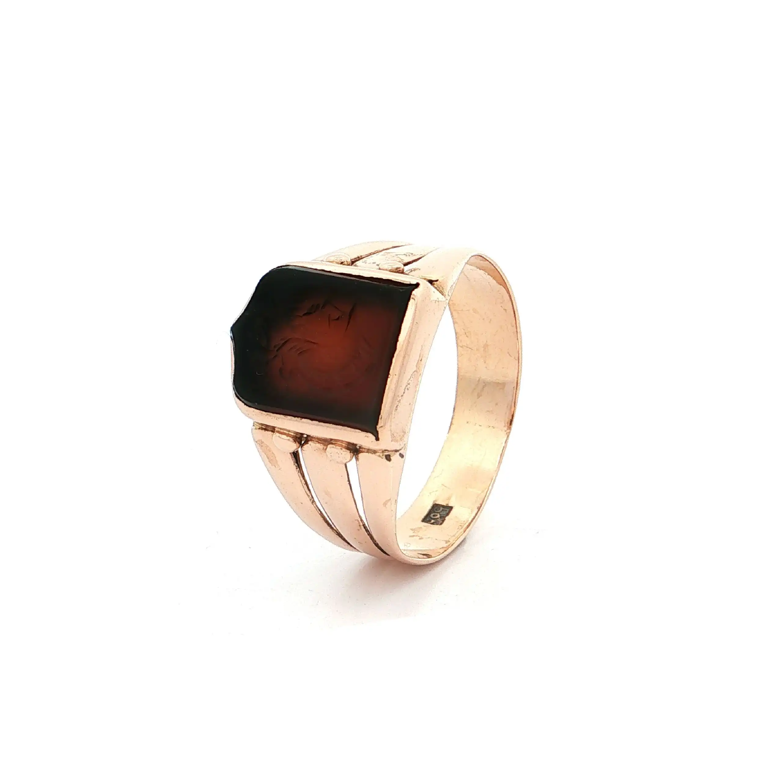 Ring Roségold mit Karneol Ring Roségold mit Karneol