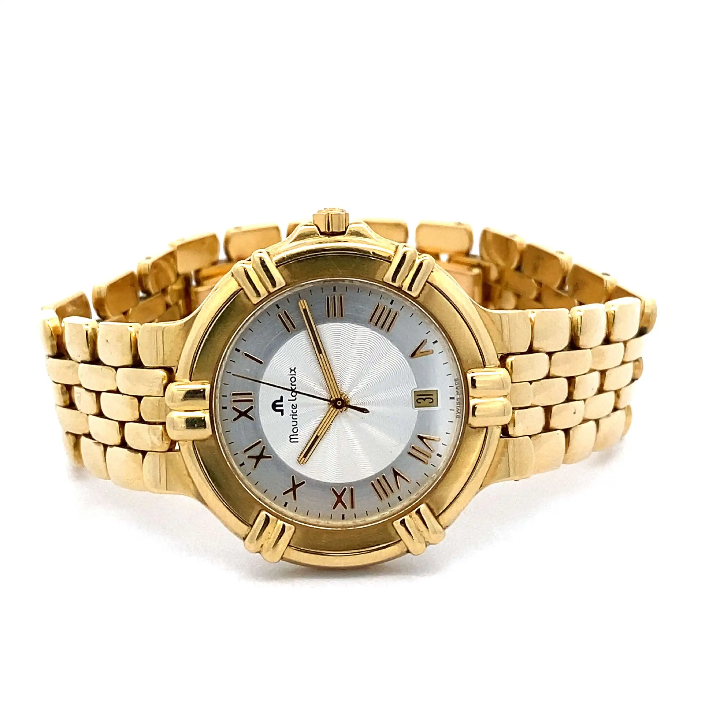 Herrenuhr Maurice Lacroix Calypso Vollgold Herrenuhr Maurice Lacroix Calypso Vollgold