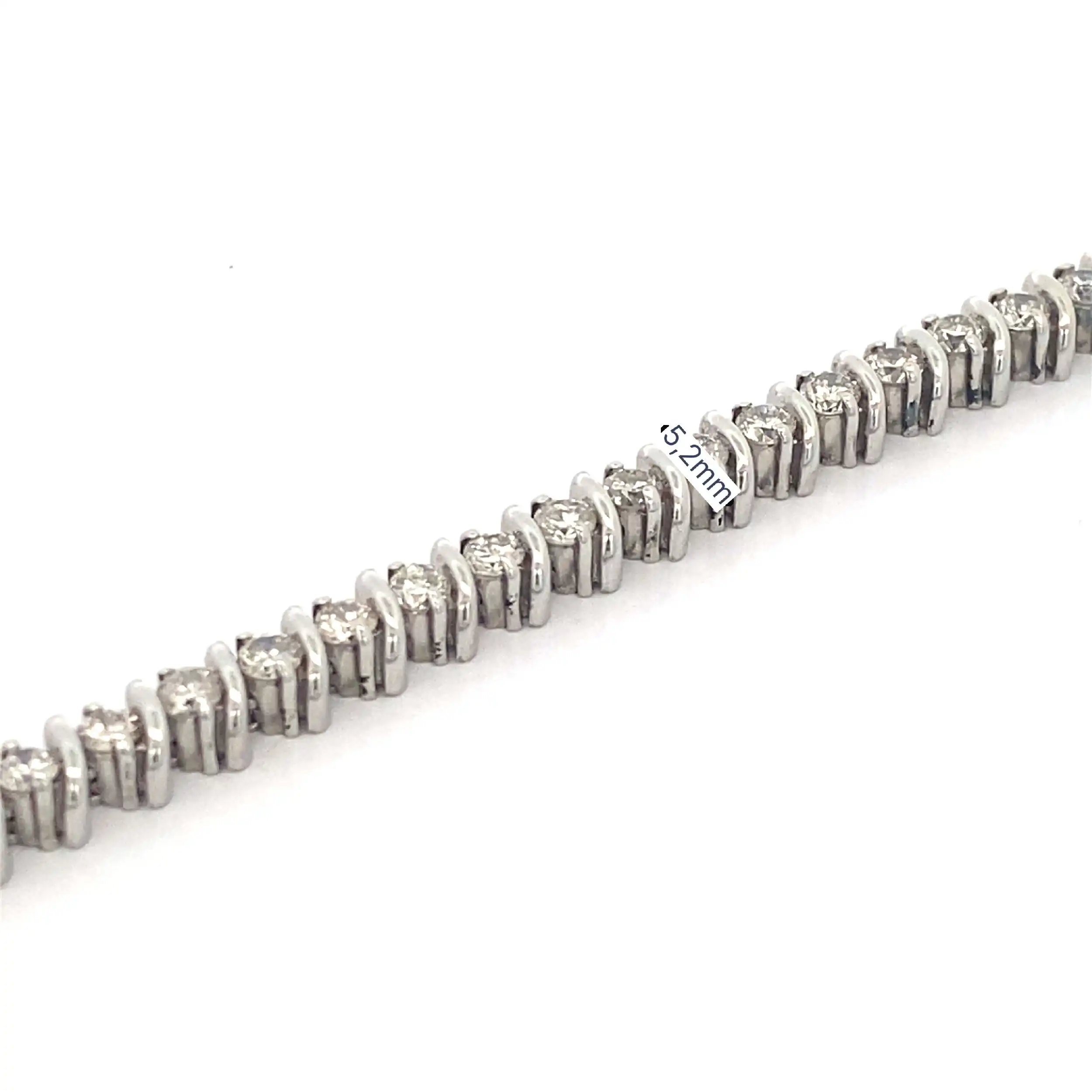 Tennisarmband Weißgold mit Brillanten