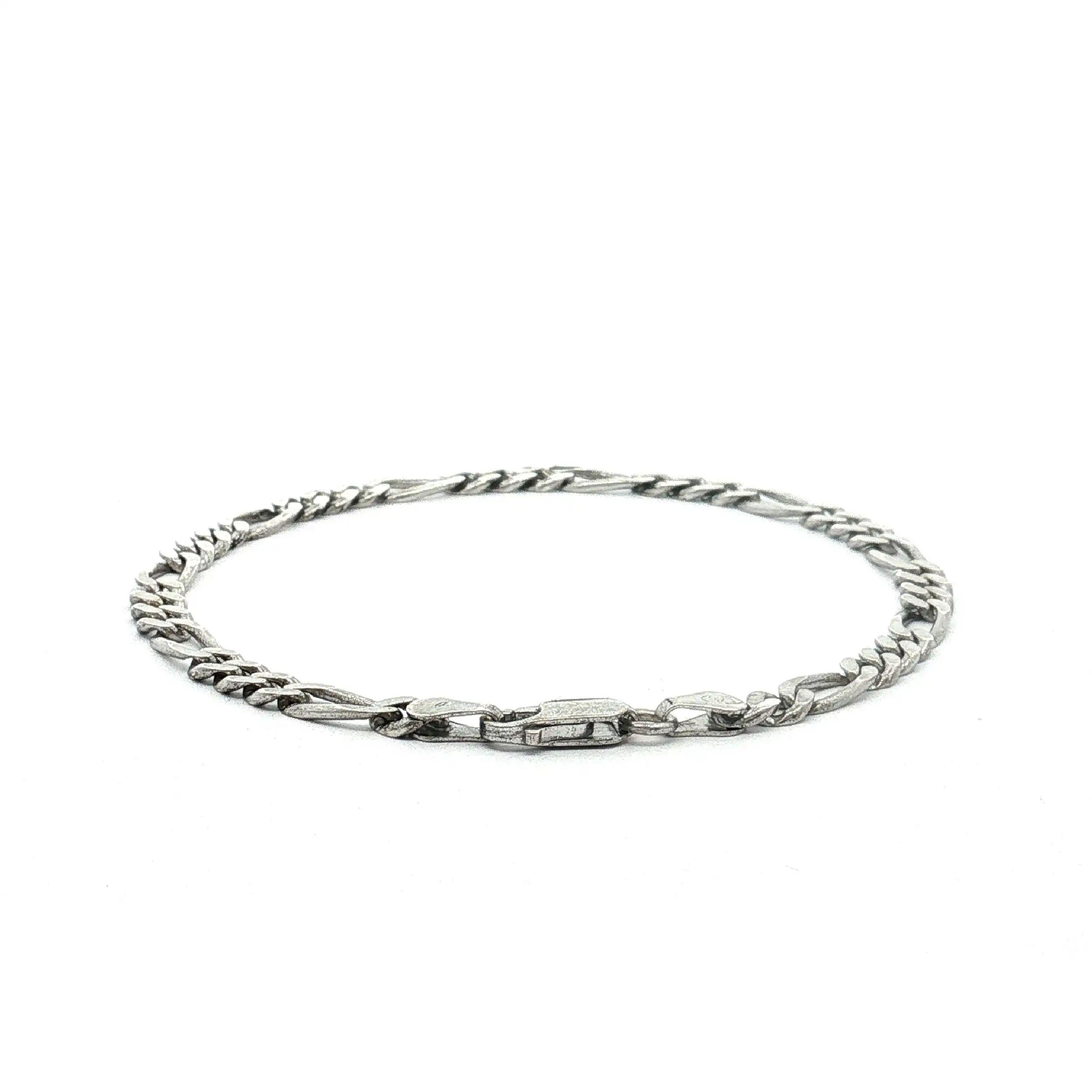 Figaroarmband Silber