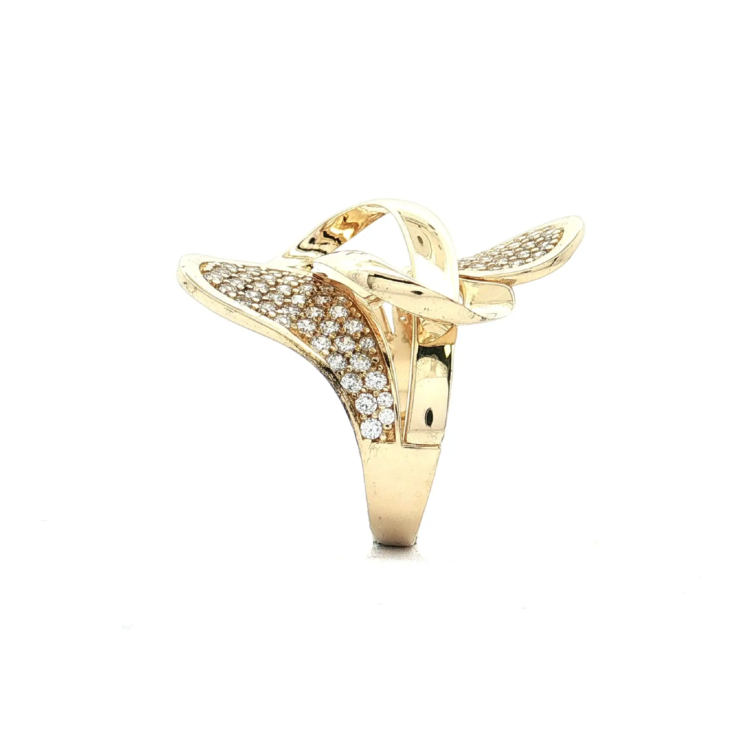 Ring Gelbgold mit Zirkonia