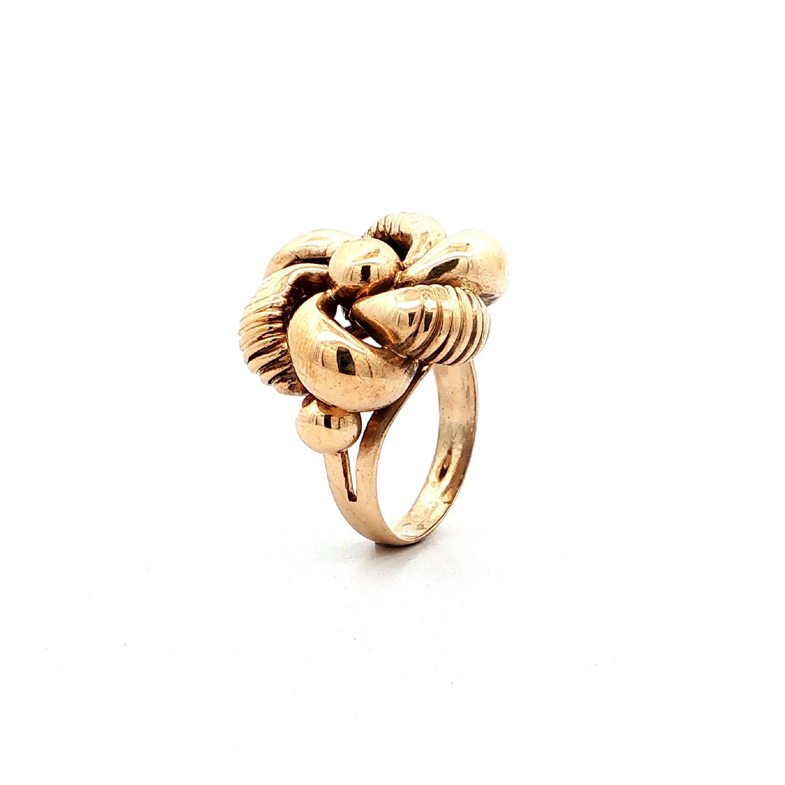 Knotenring Roségold