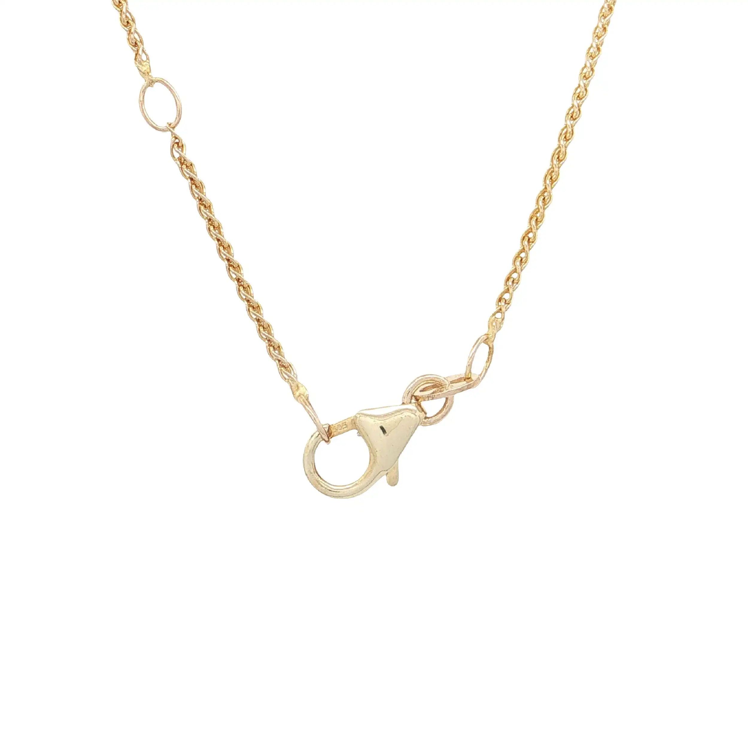 Zopfcollier mit Herzanhängern mit Brillanten von Christ Zopfcollier mit Herzanhängern mit Brillanten von Christ