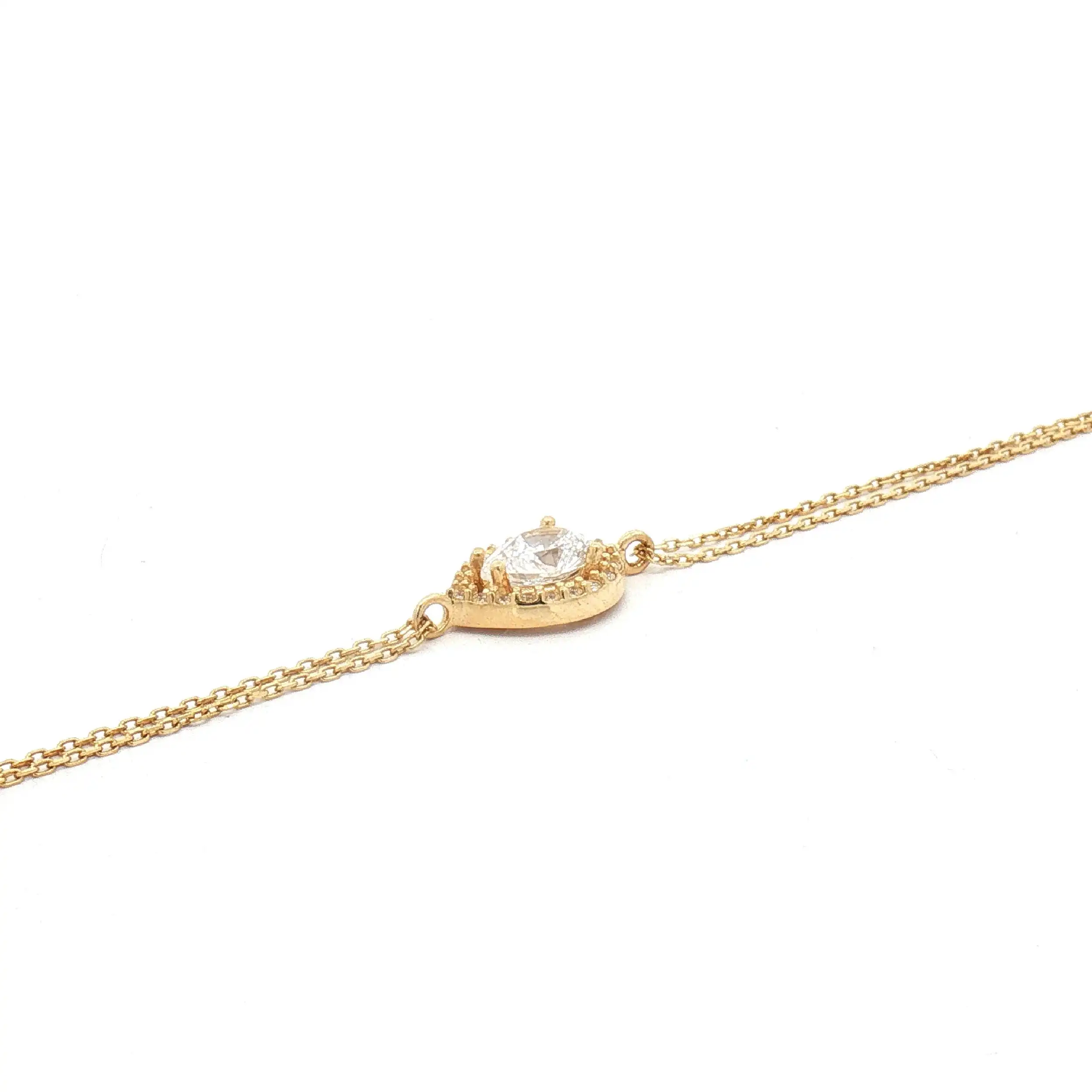 Armband Gelbgold mit Zirkonia