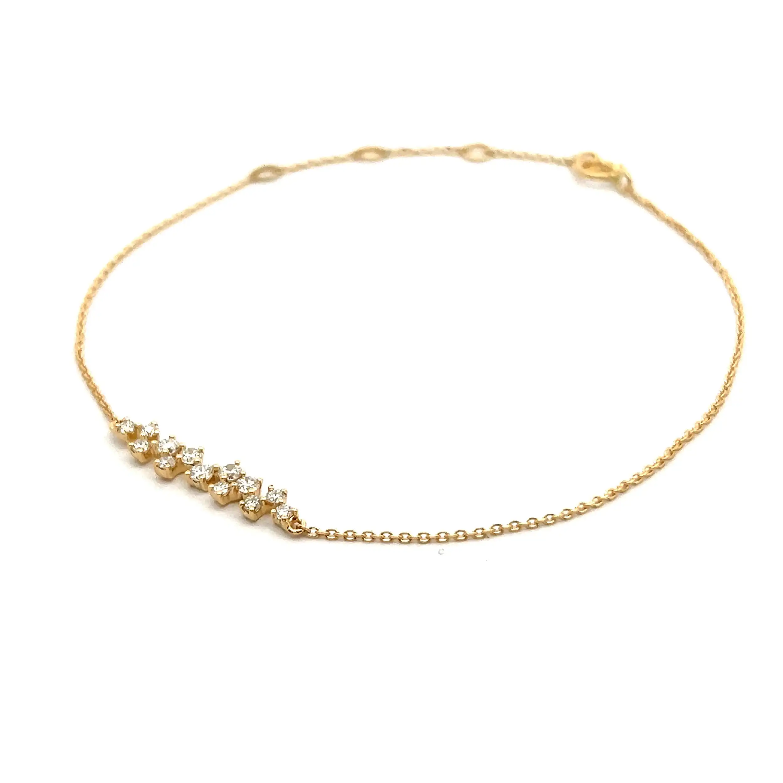 Armband Gelbgold mit Brillanten