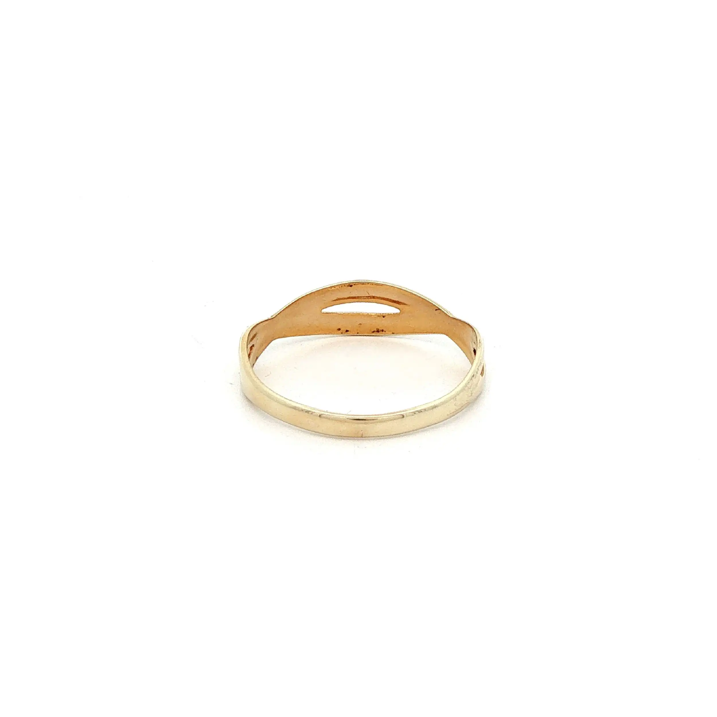Ring Gelbgold mit Diamant