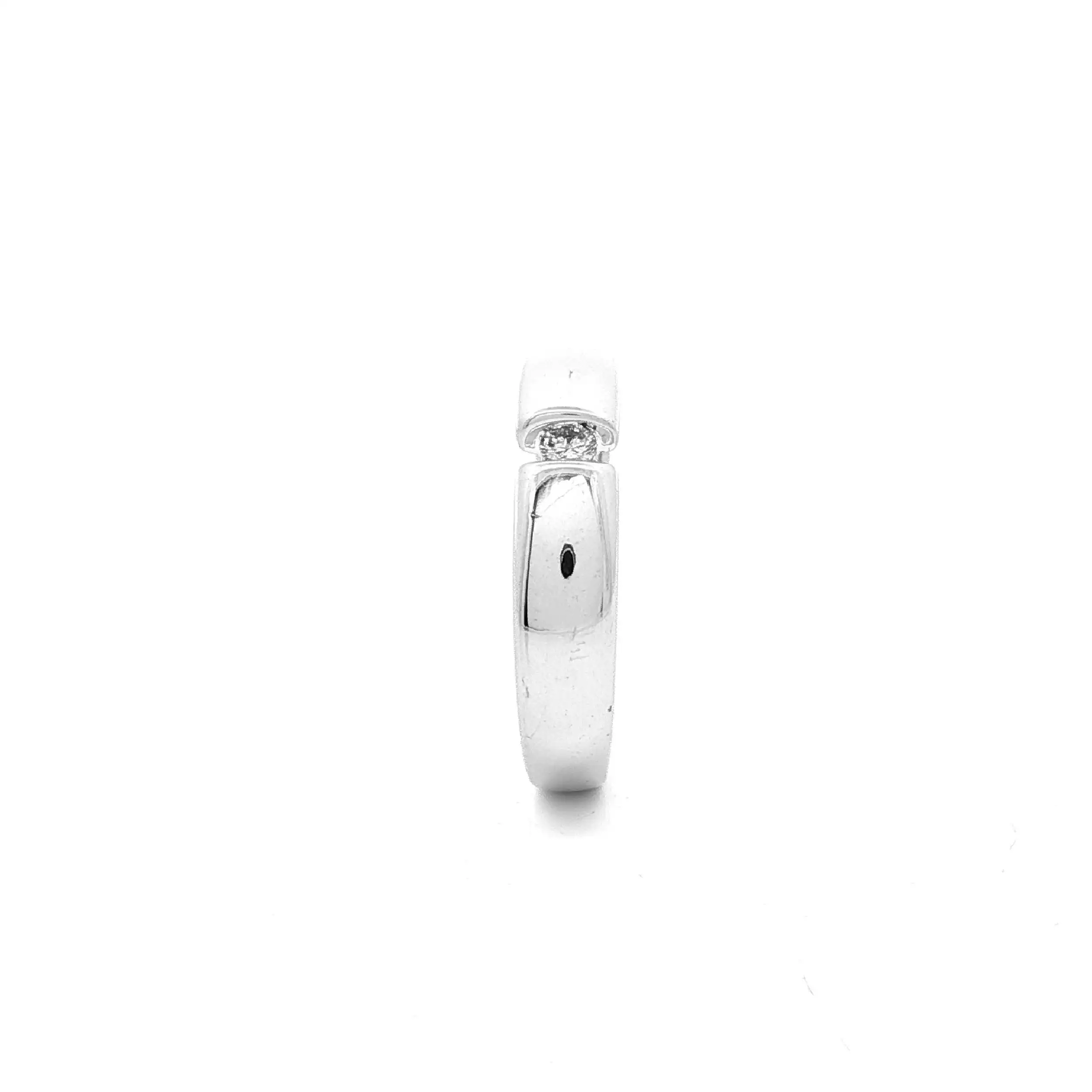 Ring Weißgold mit Solitär Brillant