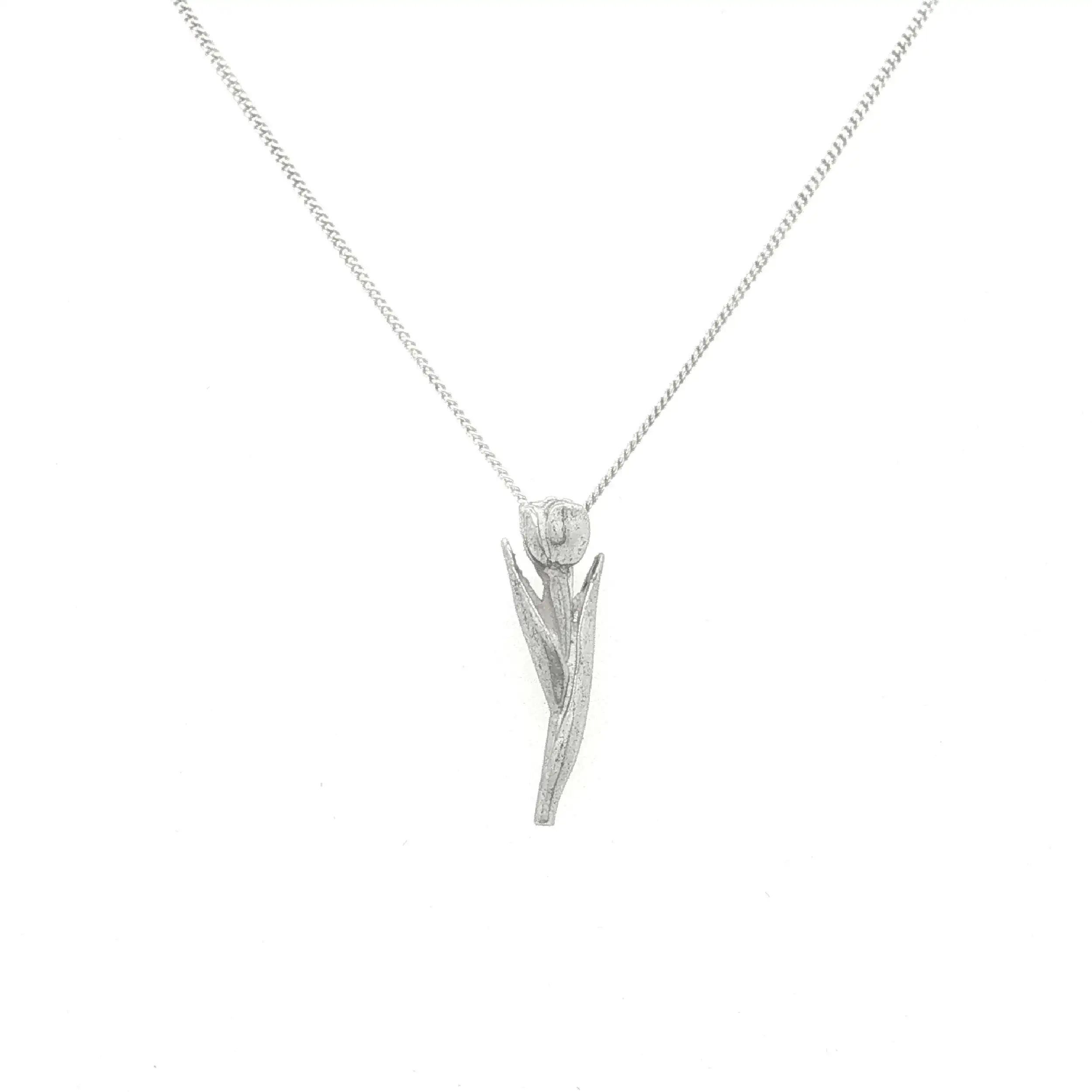 Kette mit Anhänger Tulpe Kette mit Anhänger Tulpe