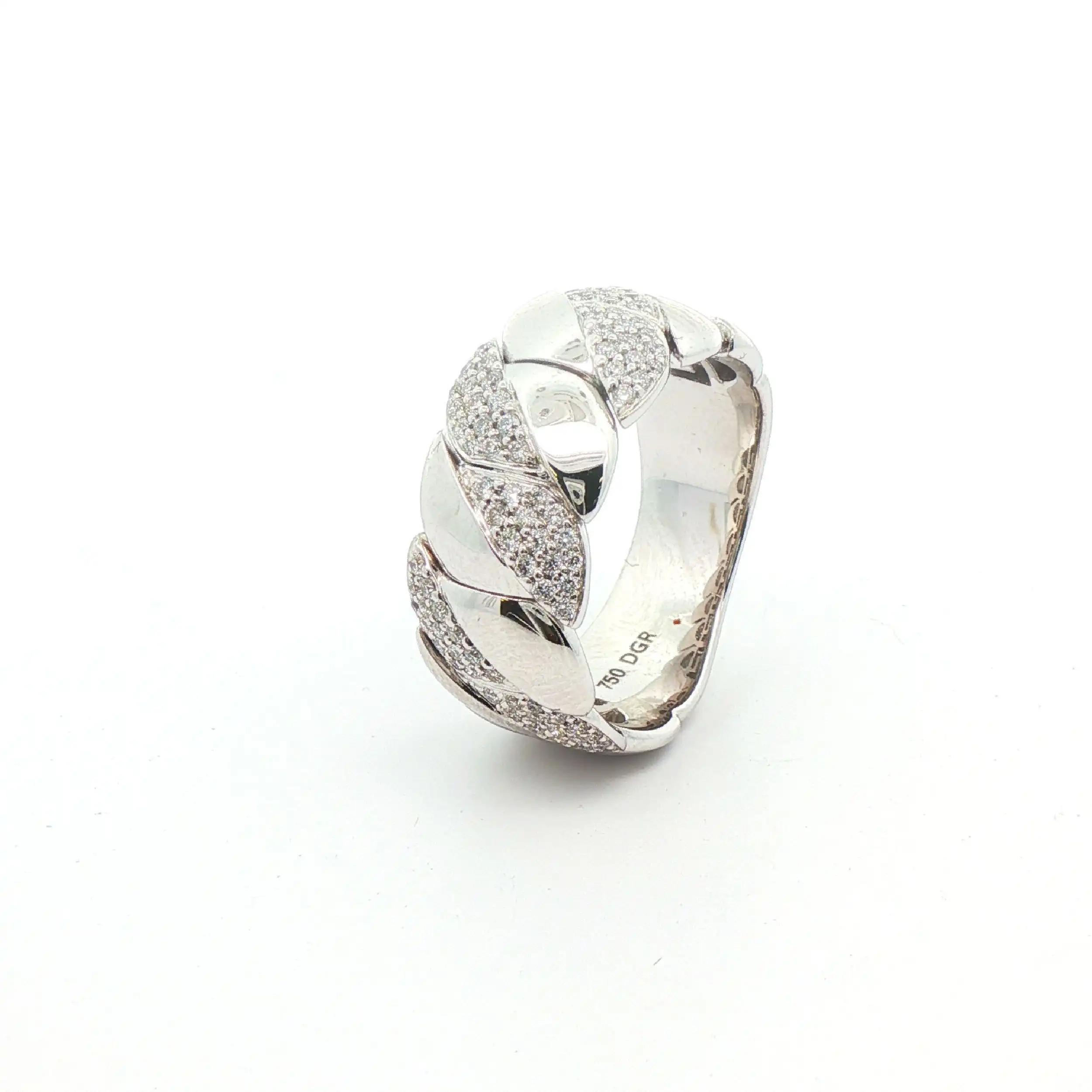Ring Weißgold mit Brillanten Ring Weißgold mit Brillanten