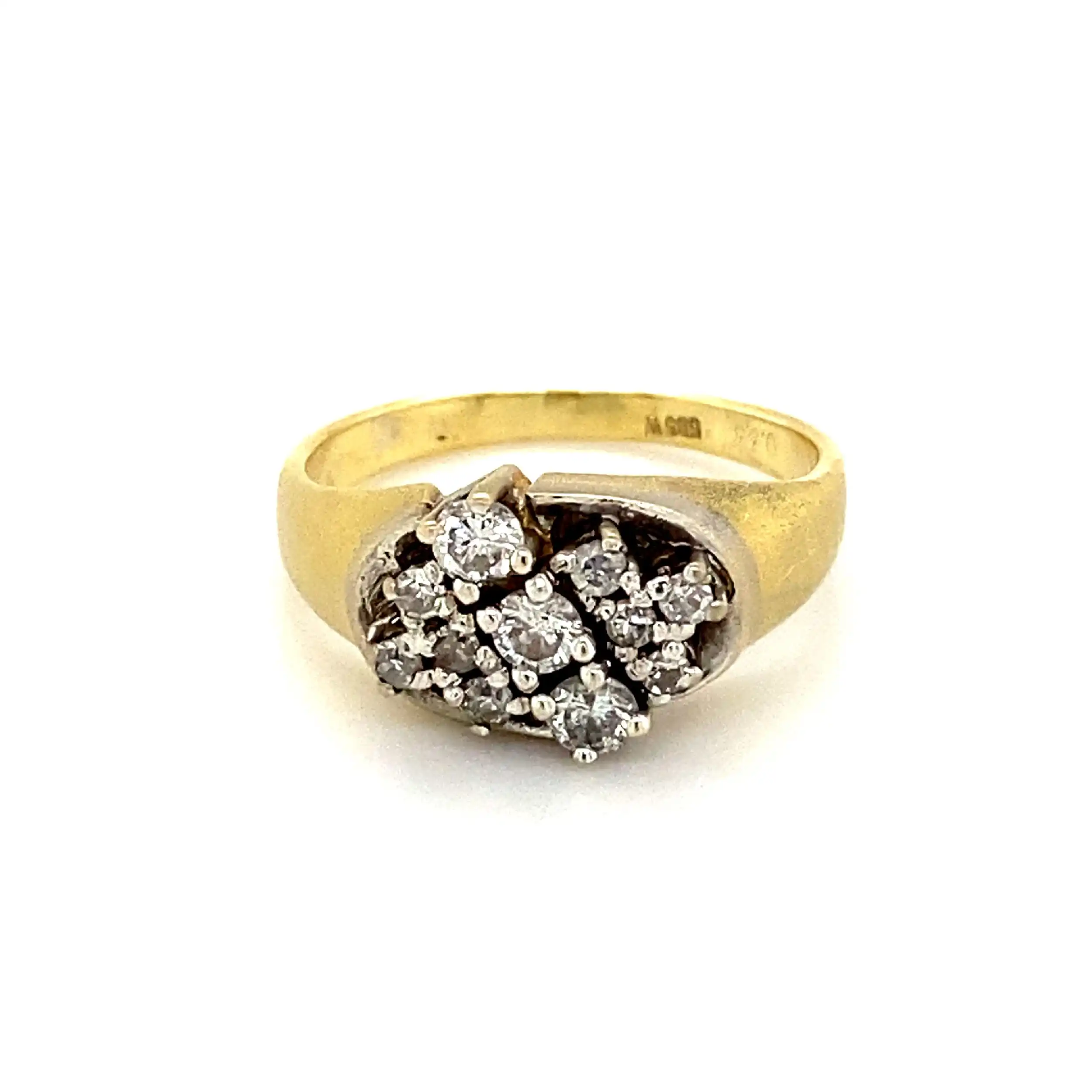 Ring Bicolor mit Brillanten Ring Bicolor mit Brillanten