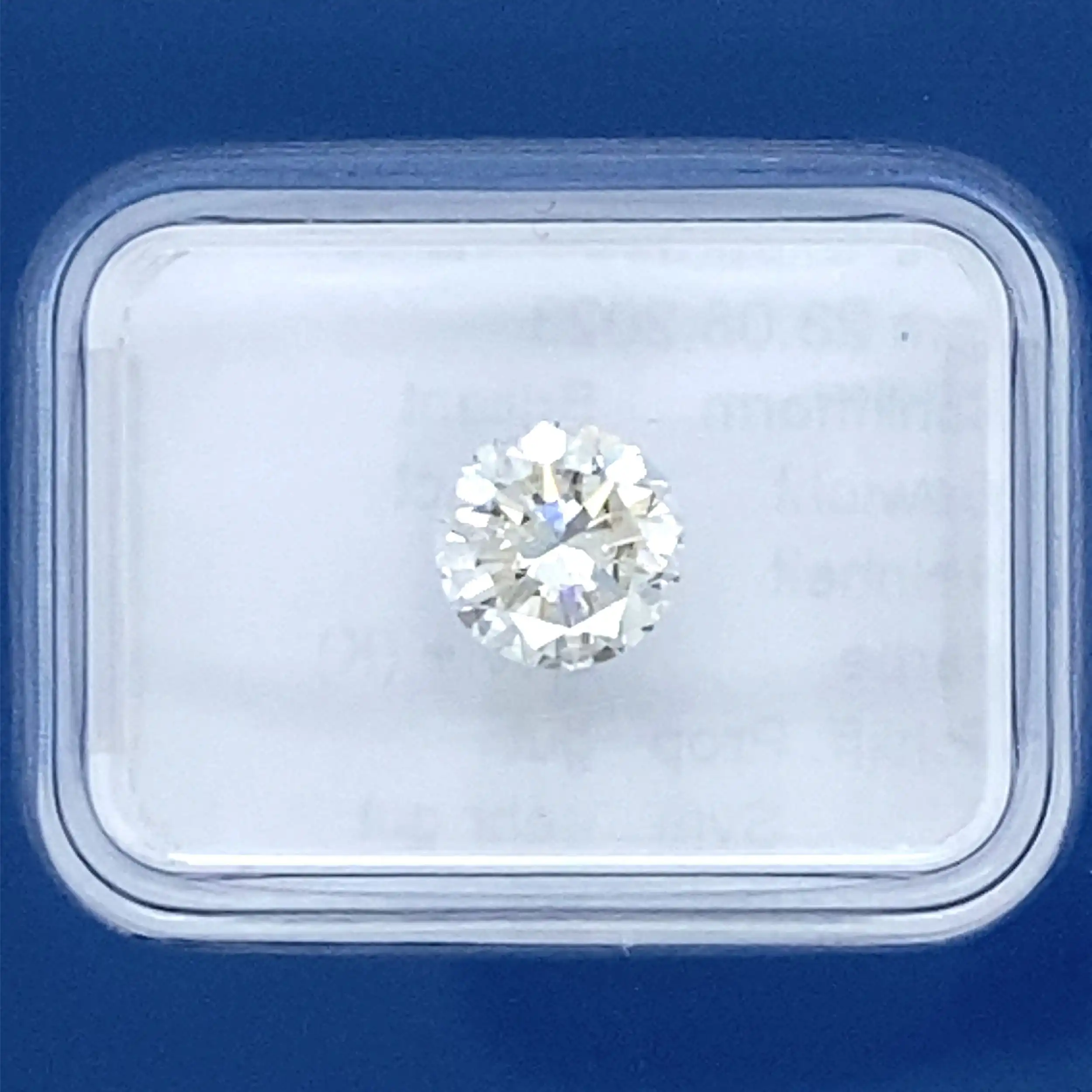Loser Brillant 0,975ct K/VS1, eingeschweißt mit Expertise von DPL Loser Brillant 0,975ct K/VS1, eingeschweißt mit Expertise von DPL