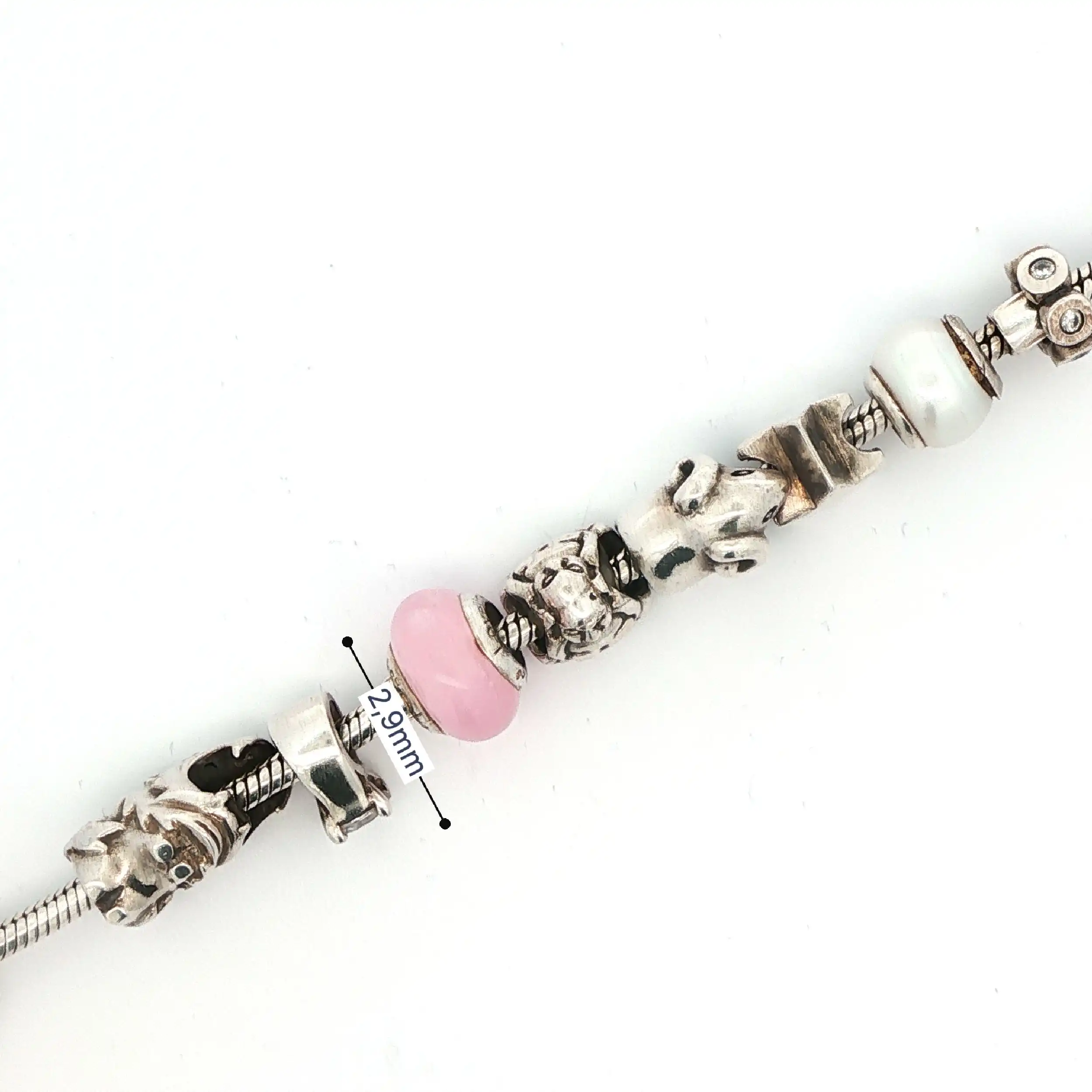 Armband Silber mit Charms Armband Silber mit Charms