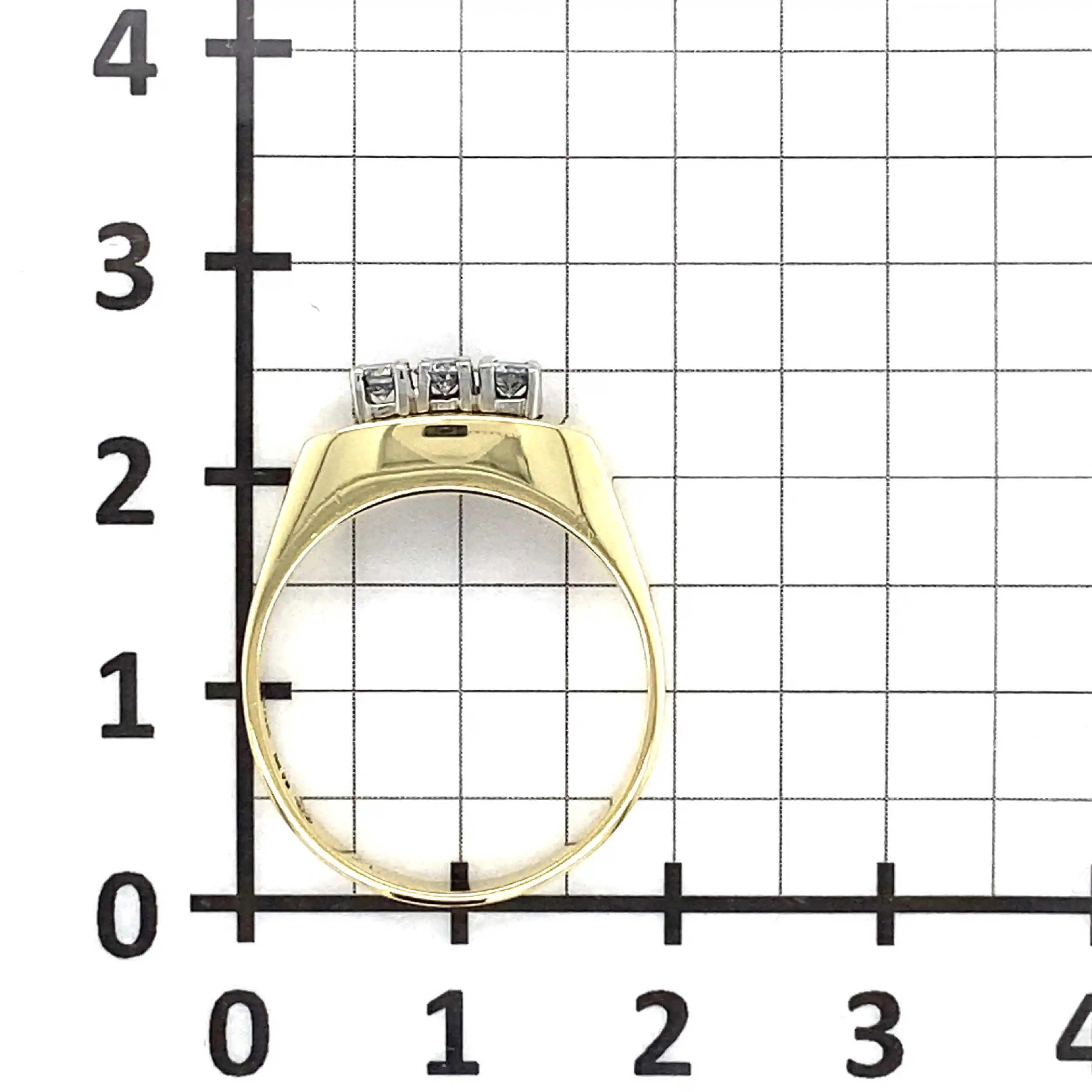 Ring Gelbgold mit Brillanten Ring Gelbgold mit Brillanten