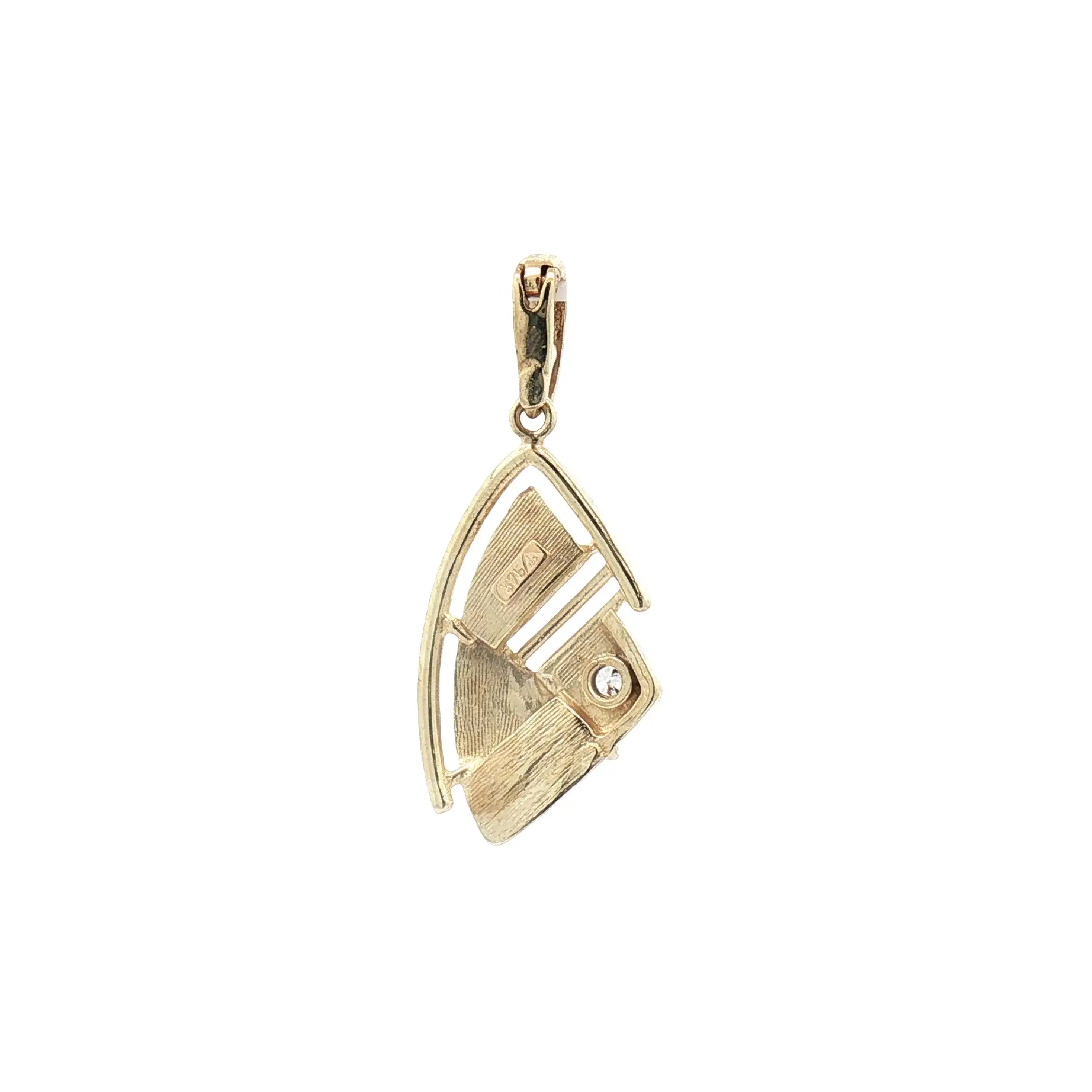 Anhänger Gelbgold mit Zirkonia Anhänger Gelbgold mit Zirkonia