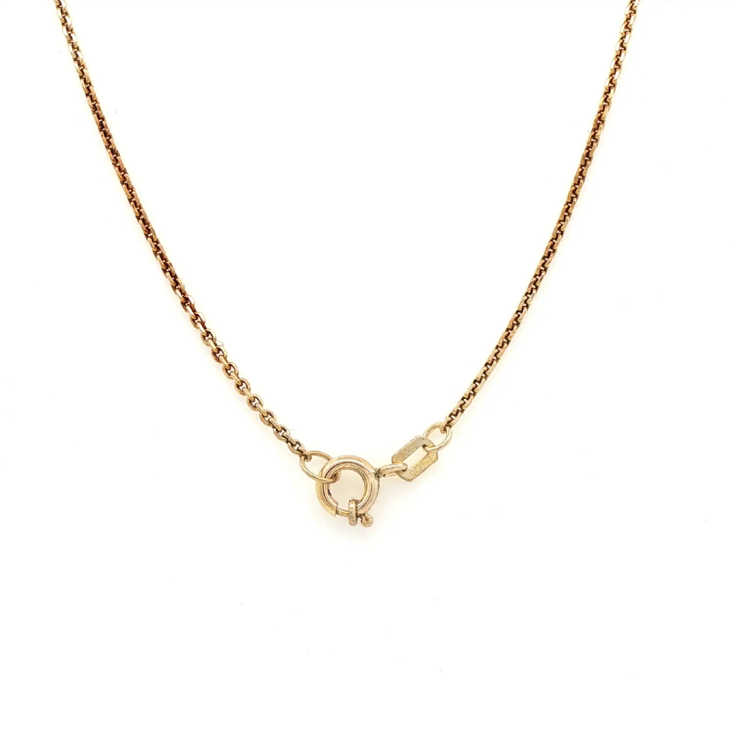 Ankerkette Gelbgold