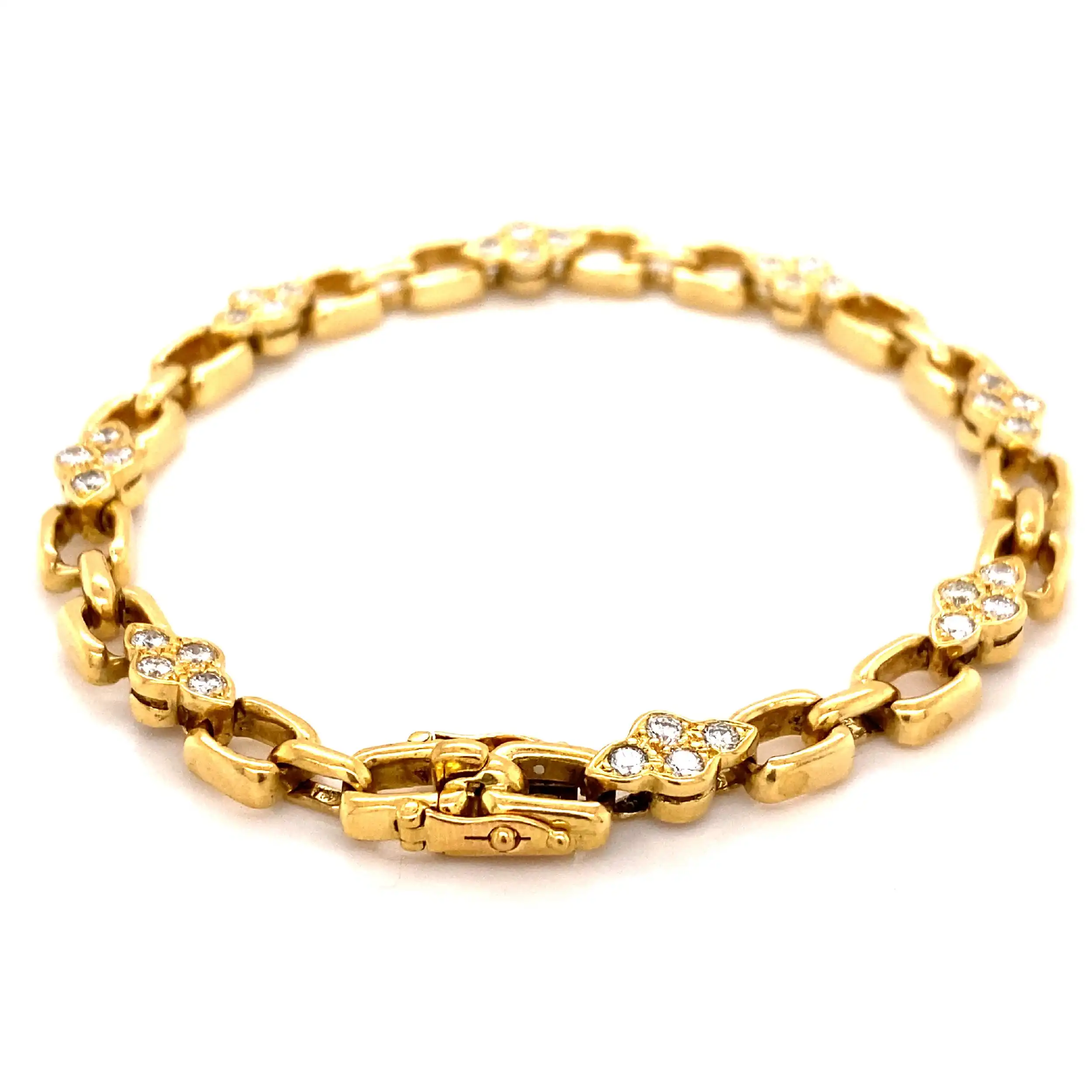 Armband Gelbgold mit Brillanten Armband Gelbgold mit Brillanten
