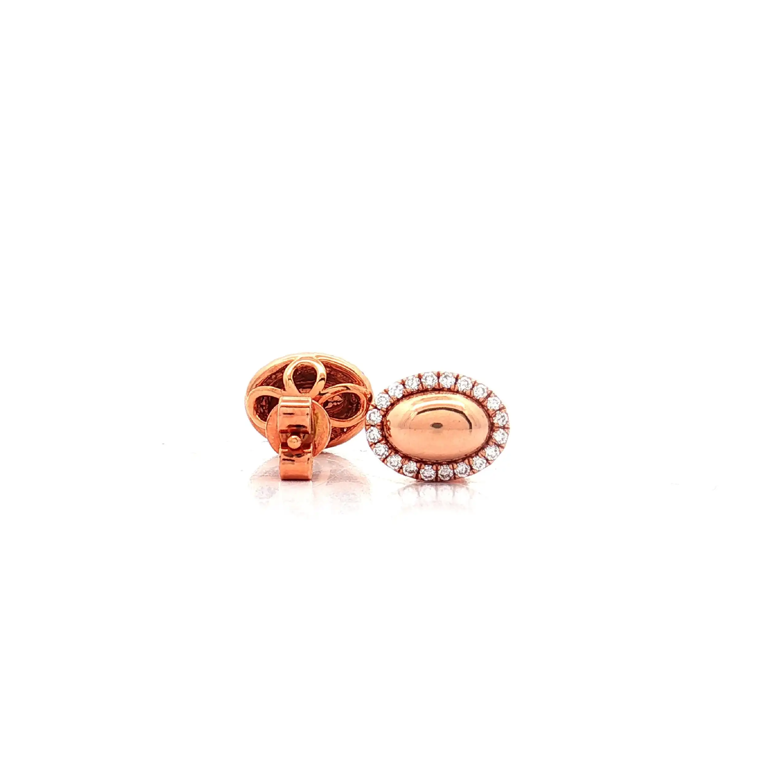 Ohrstecker Roségold mit Brillanten Ohrstecker Roségold mit Brillanten